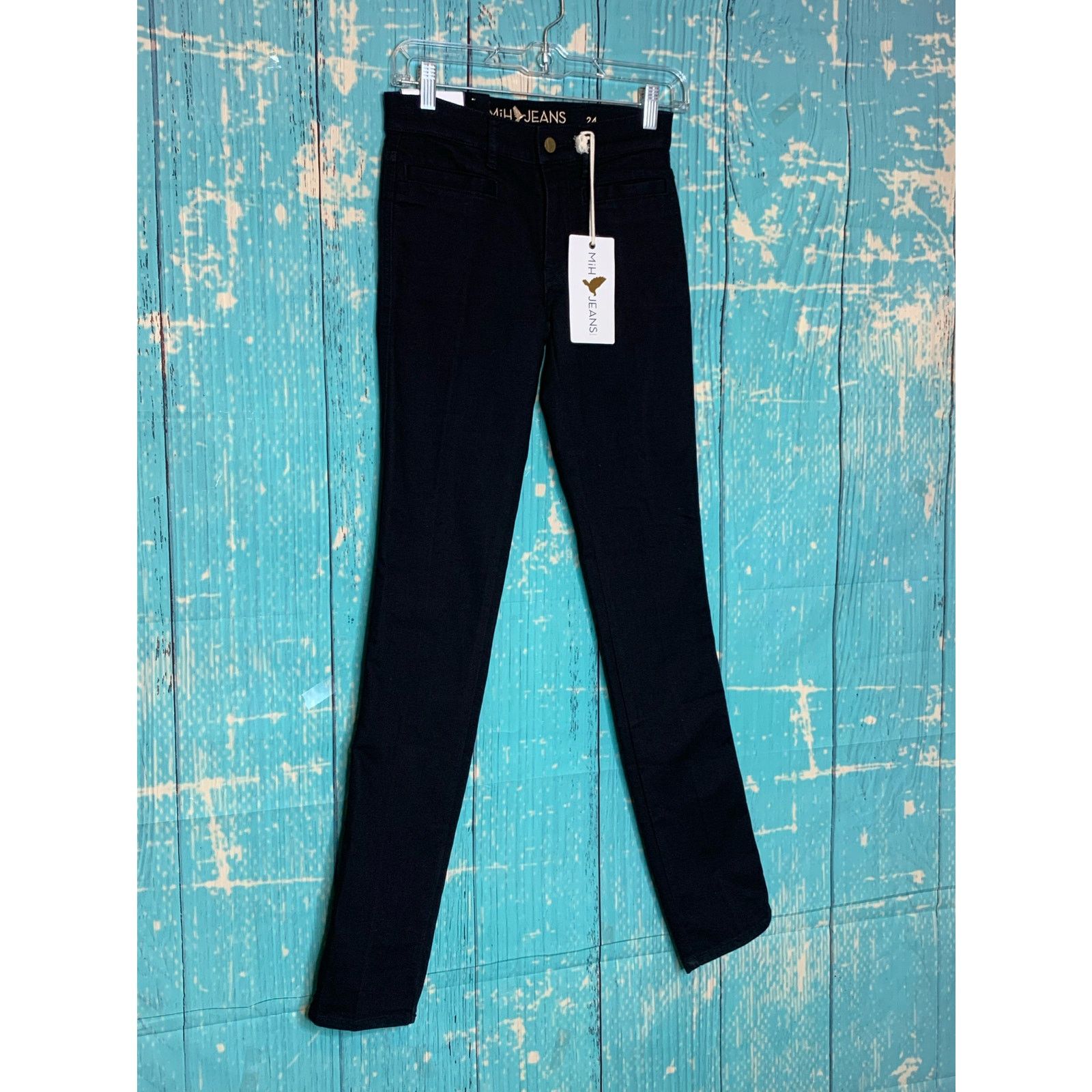 REVOLVE M.i.h. The Oslo black stretch slim jeans size 24 - 0 Size 25" / US 0 / IT 36 - 10 Thumbnail