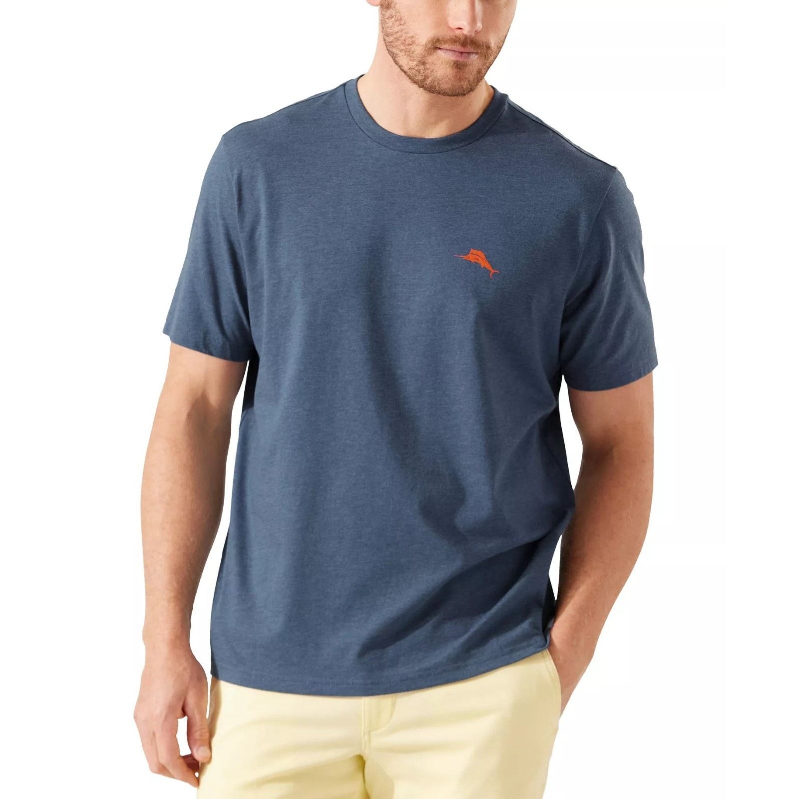 Tommy Bahama TOMMY BAHAMA T-Shirt Local Watering Hole Mens Medium BLUE Size US M / EU 48-50 / 2 - 1 Thumbnail