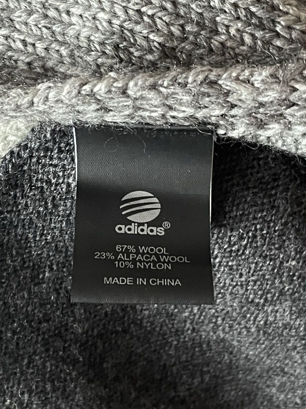 Adidas × Y-3 × Yohji Yamamoto Y-3 Yohji Yamamoto Alpaca Wool Colorblock Poncho Sweater Size US M / EU 48-50 / 2 - 15 Thumbnail