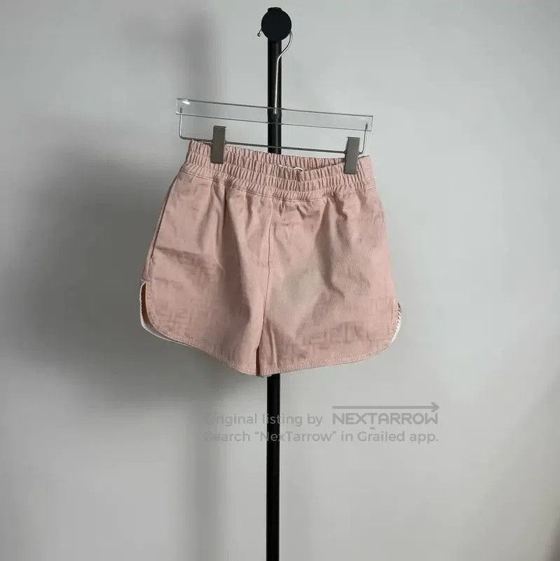 Fendi Fendi Pink Cotton Women’s Shorts . Size 28" / US 6 / IT 42 - 1 Thumbnail