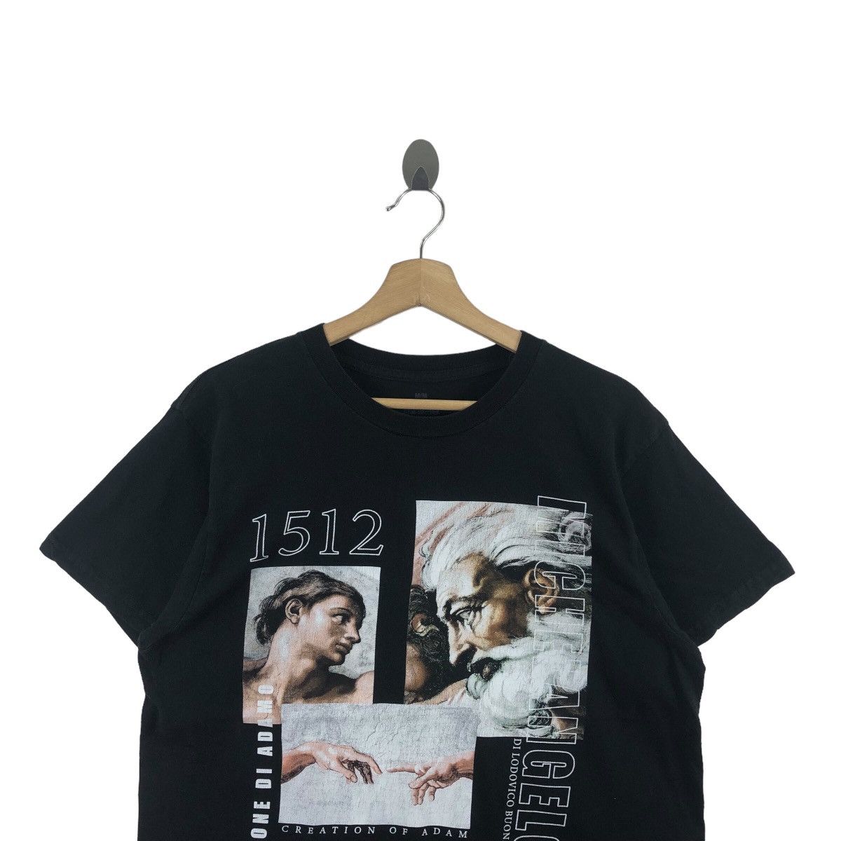 Other Pick!! Michelangelo Creation of Adam Fresco Painting TShirt Size US M / EU 48-50 / 2 - 3 Thumbnail