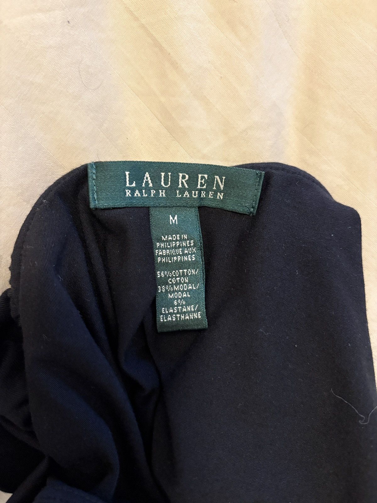 Ralph Lauren Ralph Lauren Sleeveless Ruffled V Neck Black Dress Large Size M / US 6-8 / IT 42-44 - 7 Thumbnail