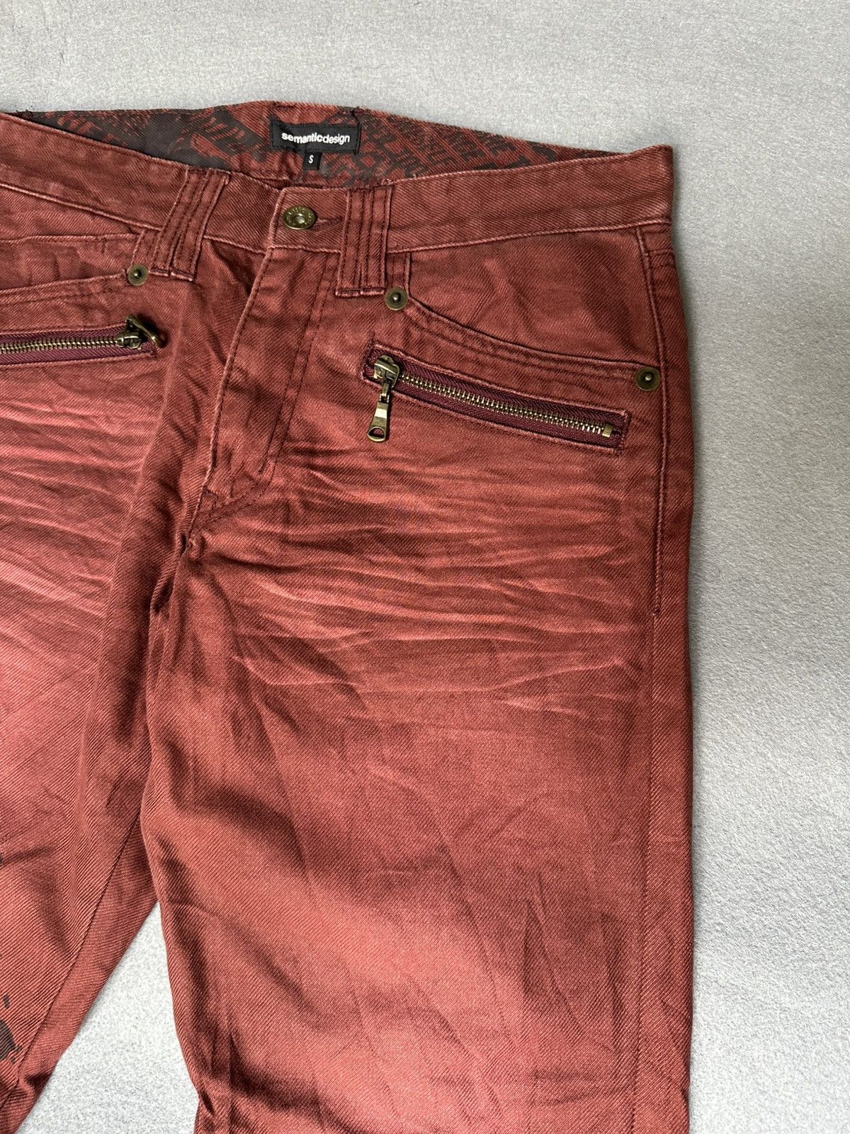 semanticdesign Semantics Design Claw Marks Denim Size US 29 - 9 Thumbnail