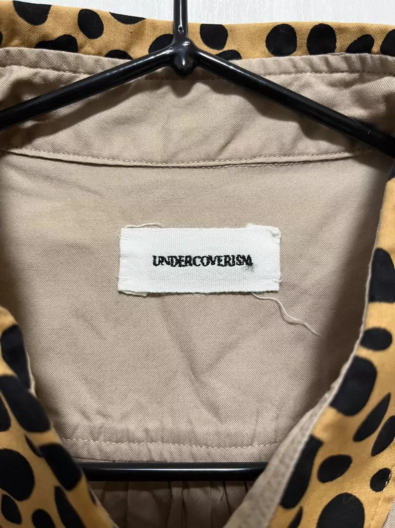 Undercover Undercover 2013s psychcolor leopard collar shirt Size US S / EU 44-46 / 1 - 2 Thumbnail