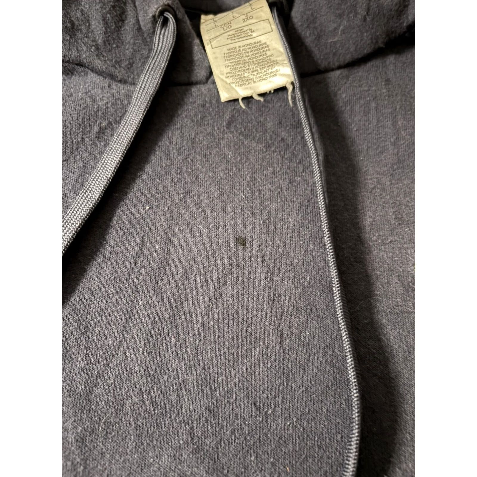Adidas Adidas Hoodie Mens Large Blue Fleece Pullover Logo Sweatshirt Casual Athletic Size US L / EU 52-54 / 3 - 7 Thumbnail