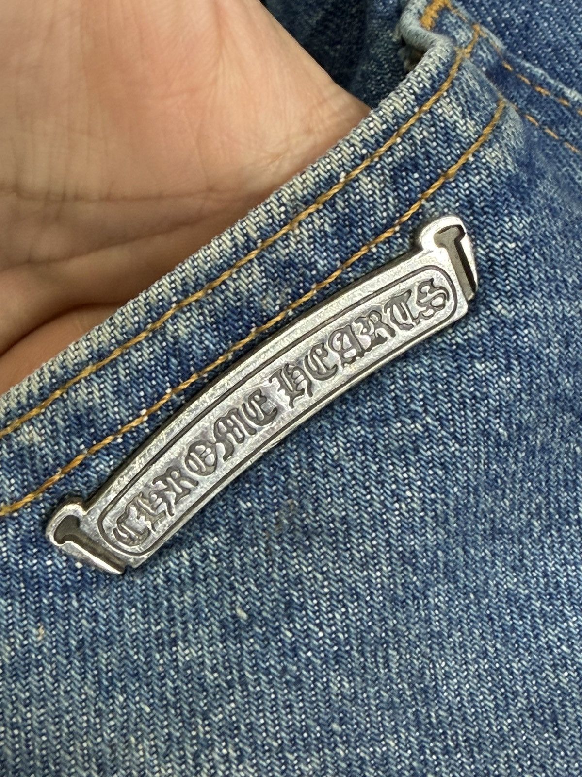 Chrome Hearts Chrome Hearts Dark Wash 517 Levis Jeans Size US 34 / EU 50 - 3 Thumbnail