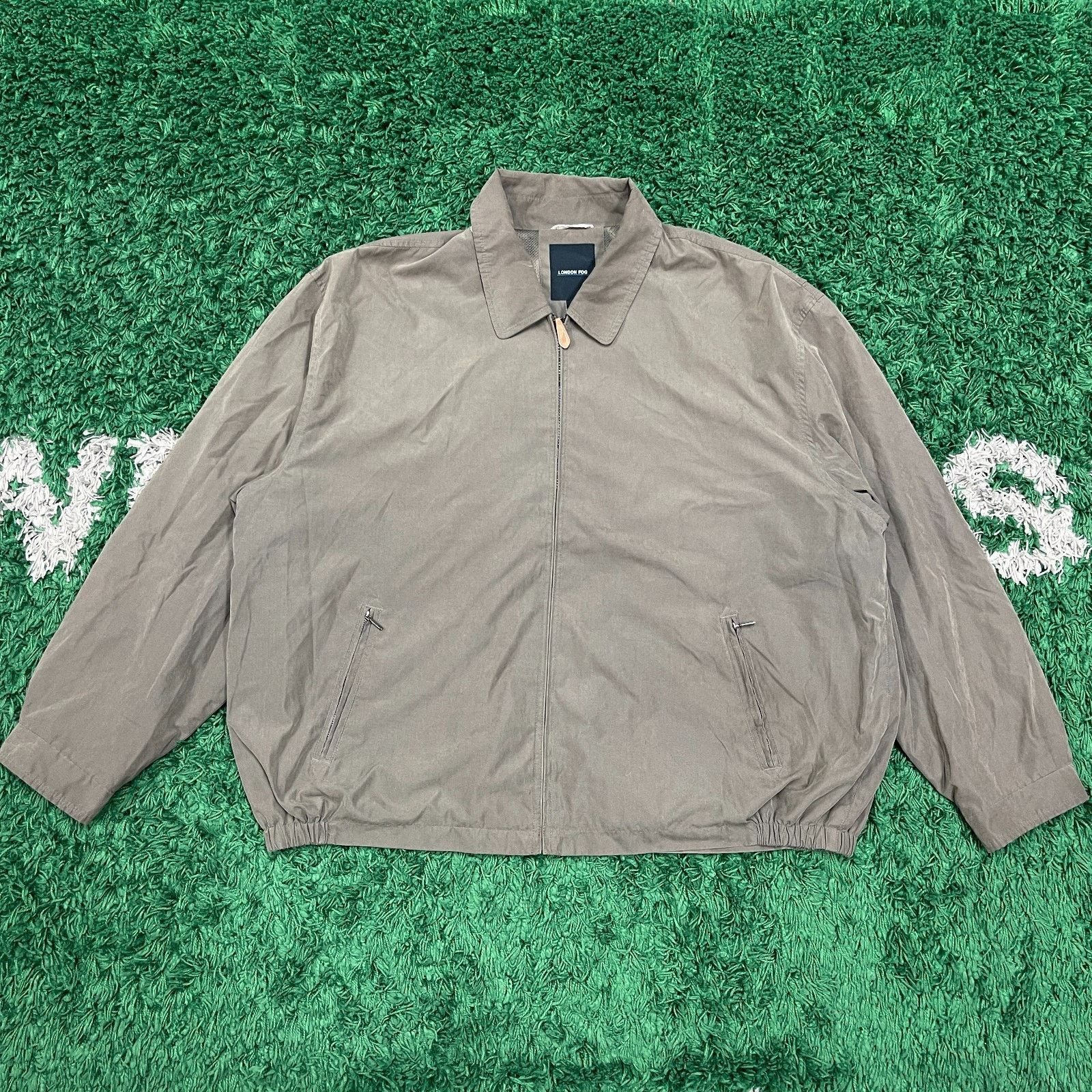 London Fog London Fog Lightweight Microfiber Golf Jacket Coat Size 3XT Size US XXL / EU 58 / 5 - 1 Thumbnail