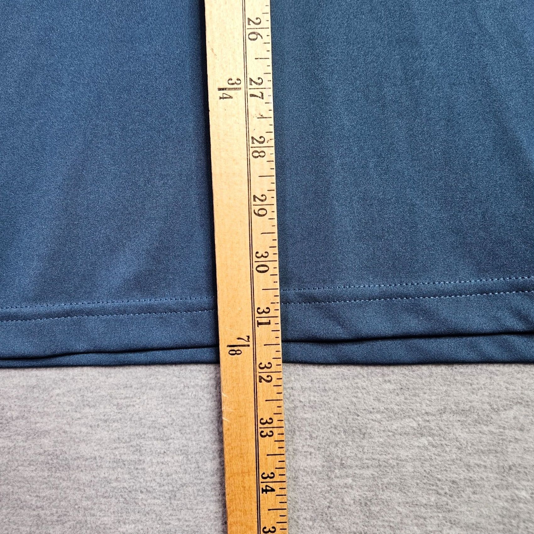 Vintage GREG NORMAN Polo Golf Tee BLUE 2XL Men’s Size XXL Solid Short Sleeve Relaxed Fit Regular Shirt Size US XXL / EU 58 / 5 - 6 Thumbnail