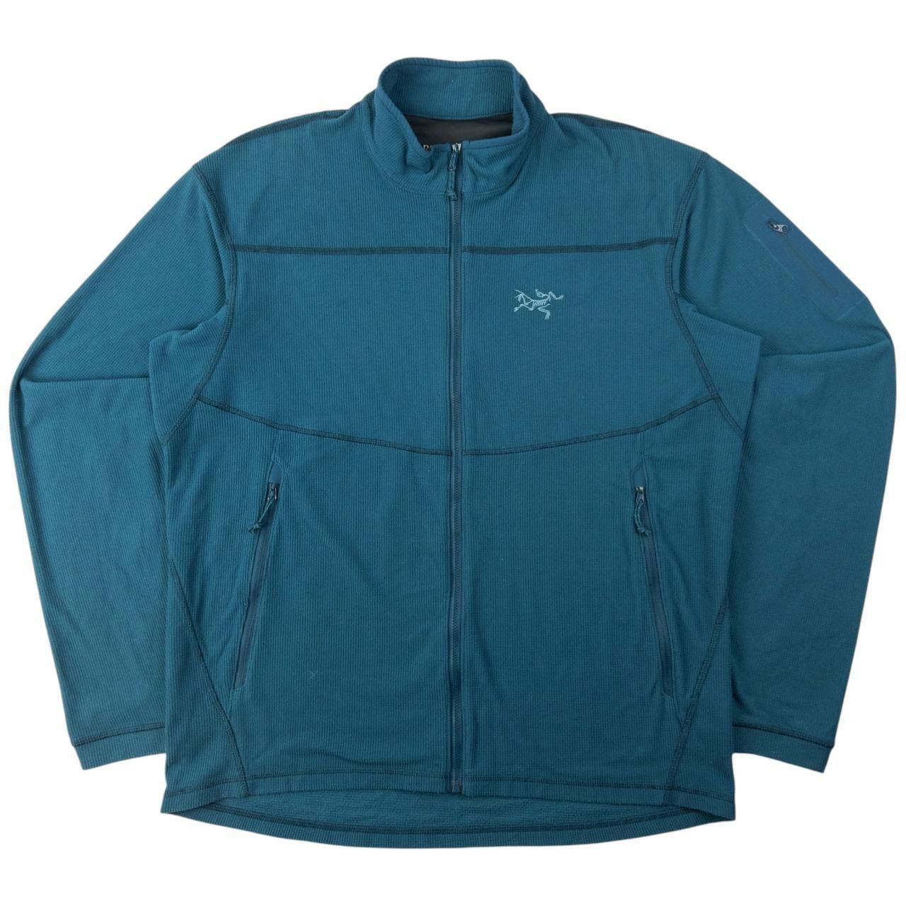 Arc'teryx Vintage Arcteryx Zip Up Waffle Fleece Jacket Size L Size US L / EU 52-54 / 3 - 1 Thumbnail