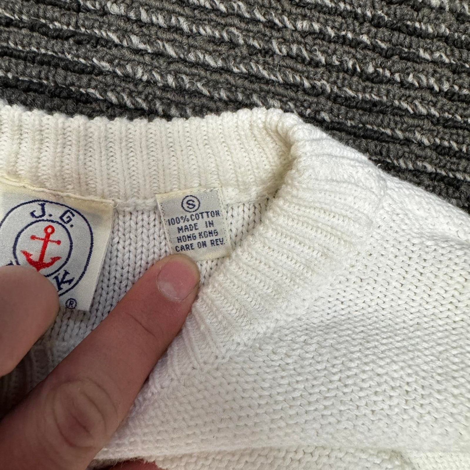 Other Vintage JG Hook Boat Knit Sweater – Size Small Size S / US 4 / IT 40 - 7 Thumbnail