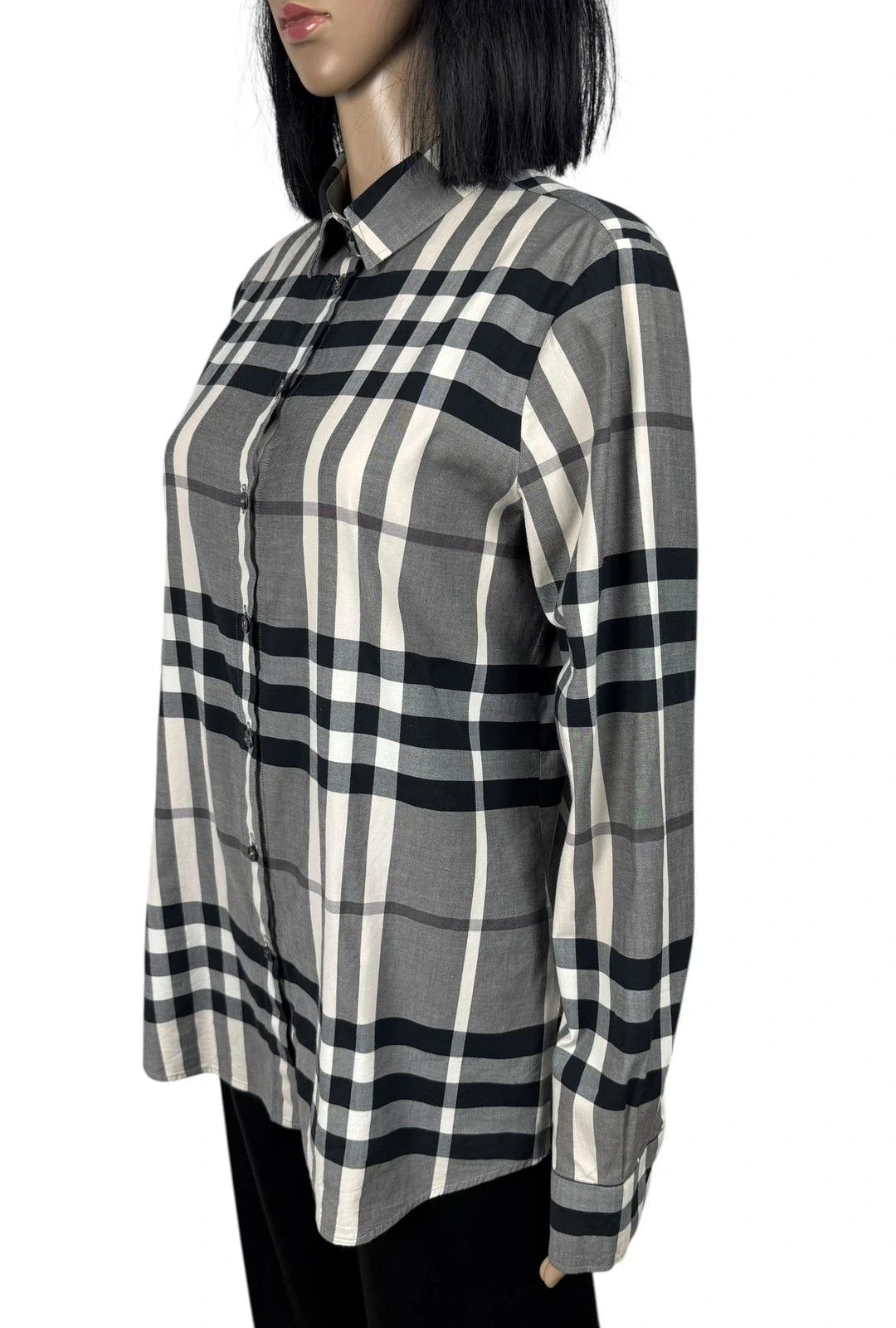 Burberry Burberry London Plaid Check Shirt size UK12 US10 Size M / US 6-8 / IT 42-44 - 4 Thumbnail