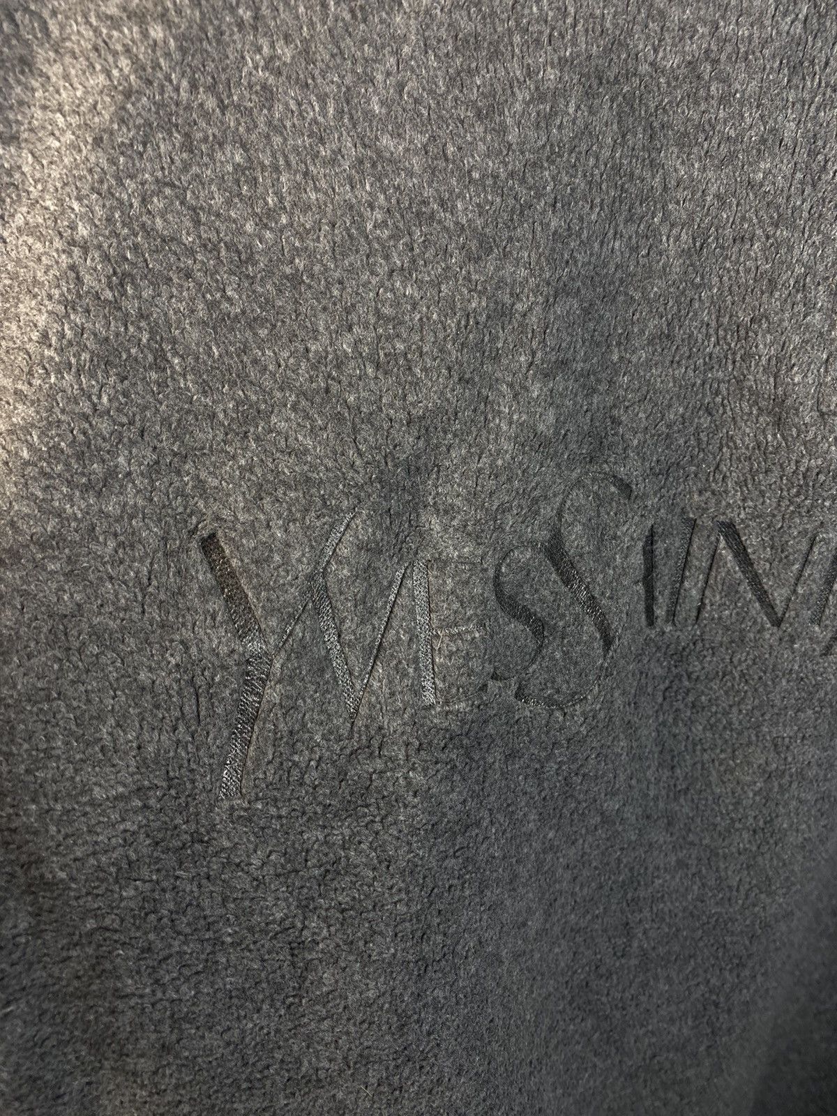 Yves Saint Laurent Fleece YSL Sweatshirt 1/4 Quarter Zip Logo Vintage Sweater Size US XL / EU 56 / 4 - 19 Thumbnail