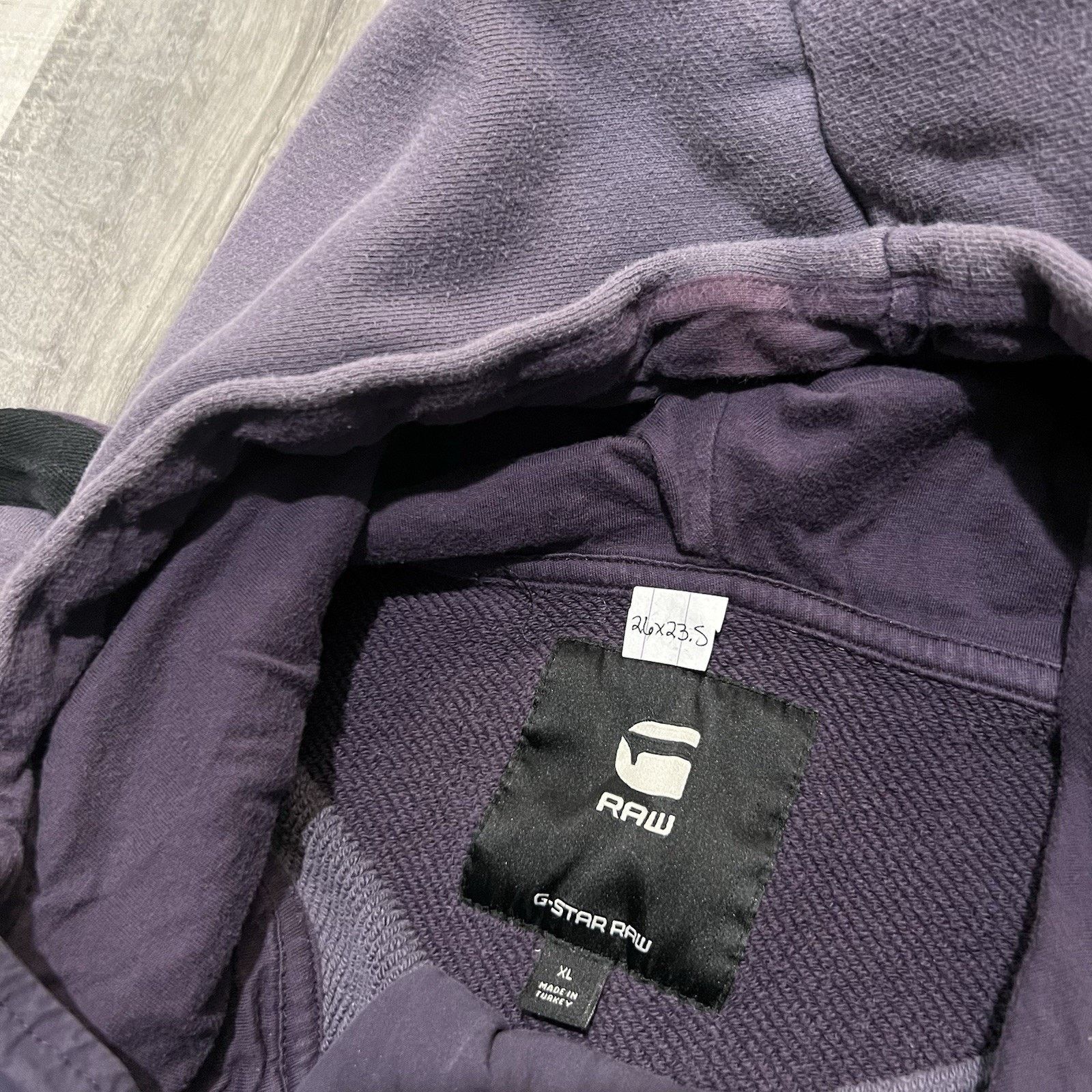 Vintage G-Star Raw Faded Purple Pull Over Sweatshirt Size XL Cropped Size XL / US 12-14 / IT 48-50 - 6 Thumbnail