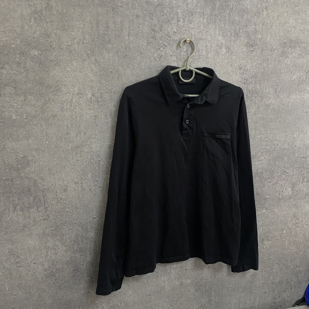 Prada Prada Red Tab Polo Longsleeve Size US S / EU 44-46 / 1 - 4 Thumbnail