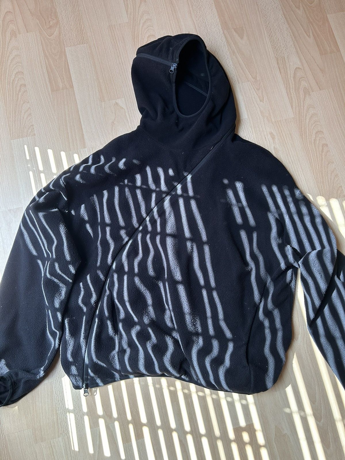 image of Post Archive Faction Paf x Xlim Paf 4.0+ Hoodie Center in Black, Men's (Size Medium)