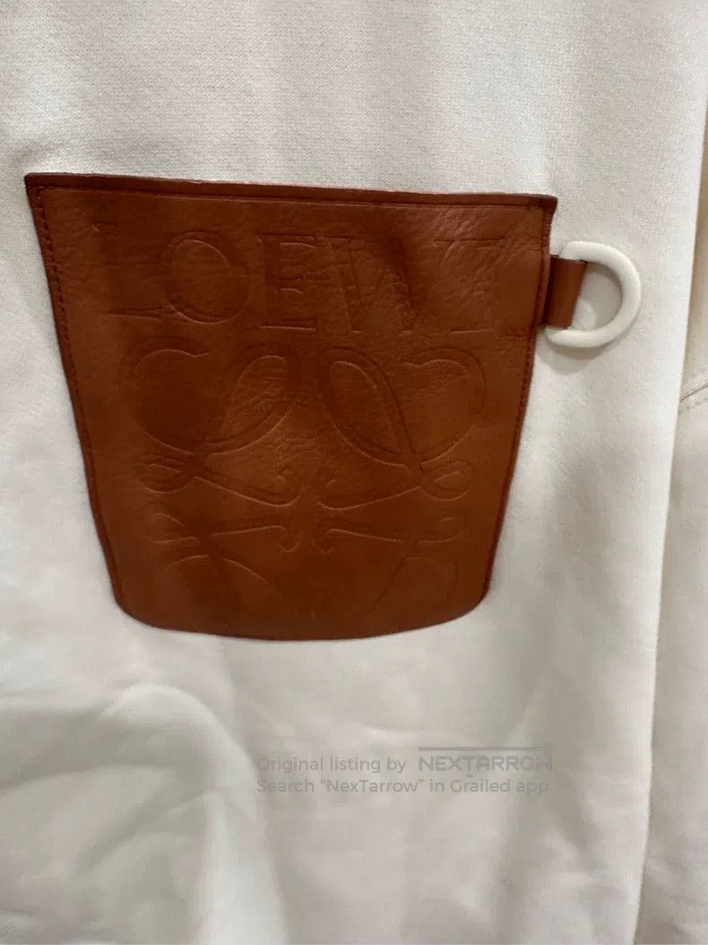 Loewe Loewe Leather Patch Logo Hoodie Size US M / EU 48-50 / 2 - 7 Thumbnail