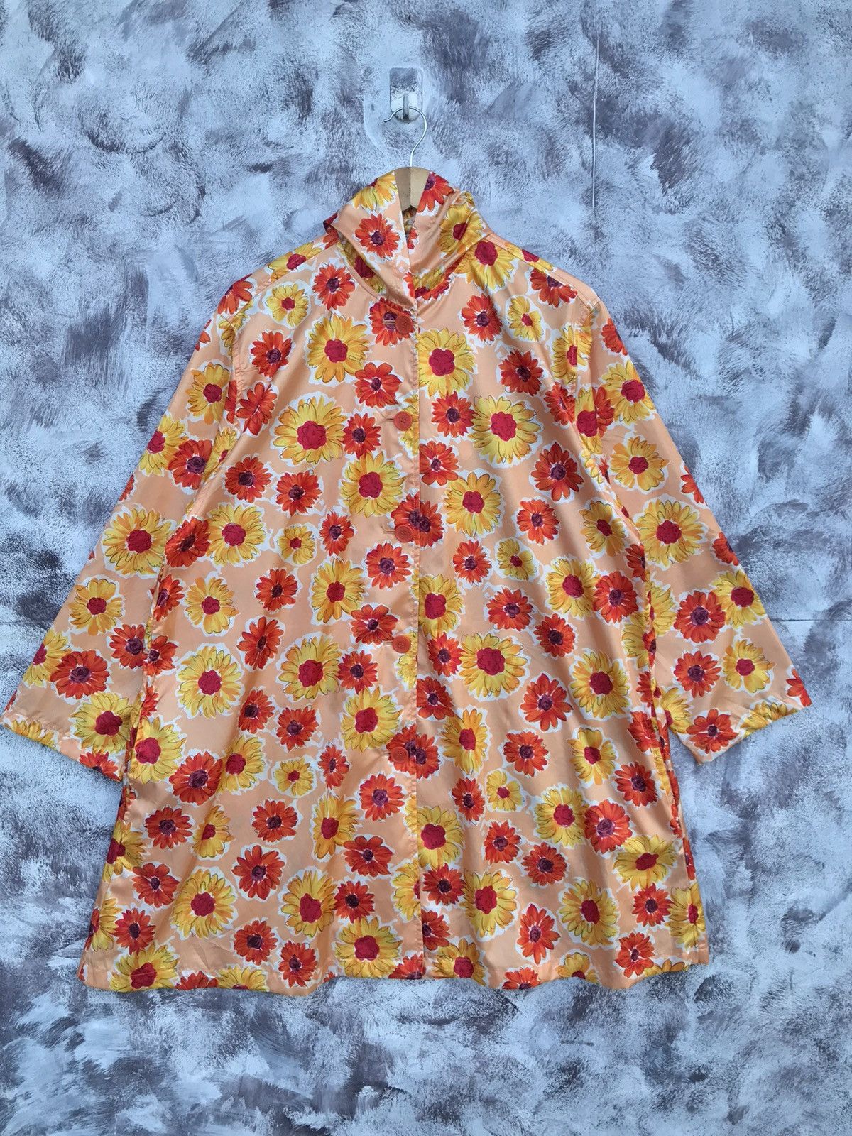 Fiorucci floral/flowers light jacket button