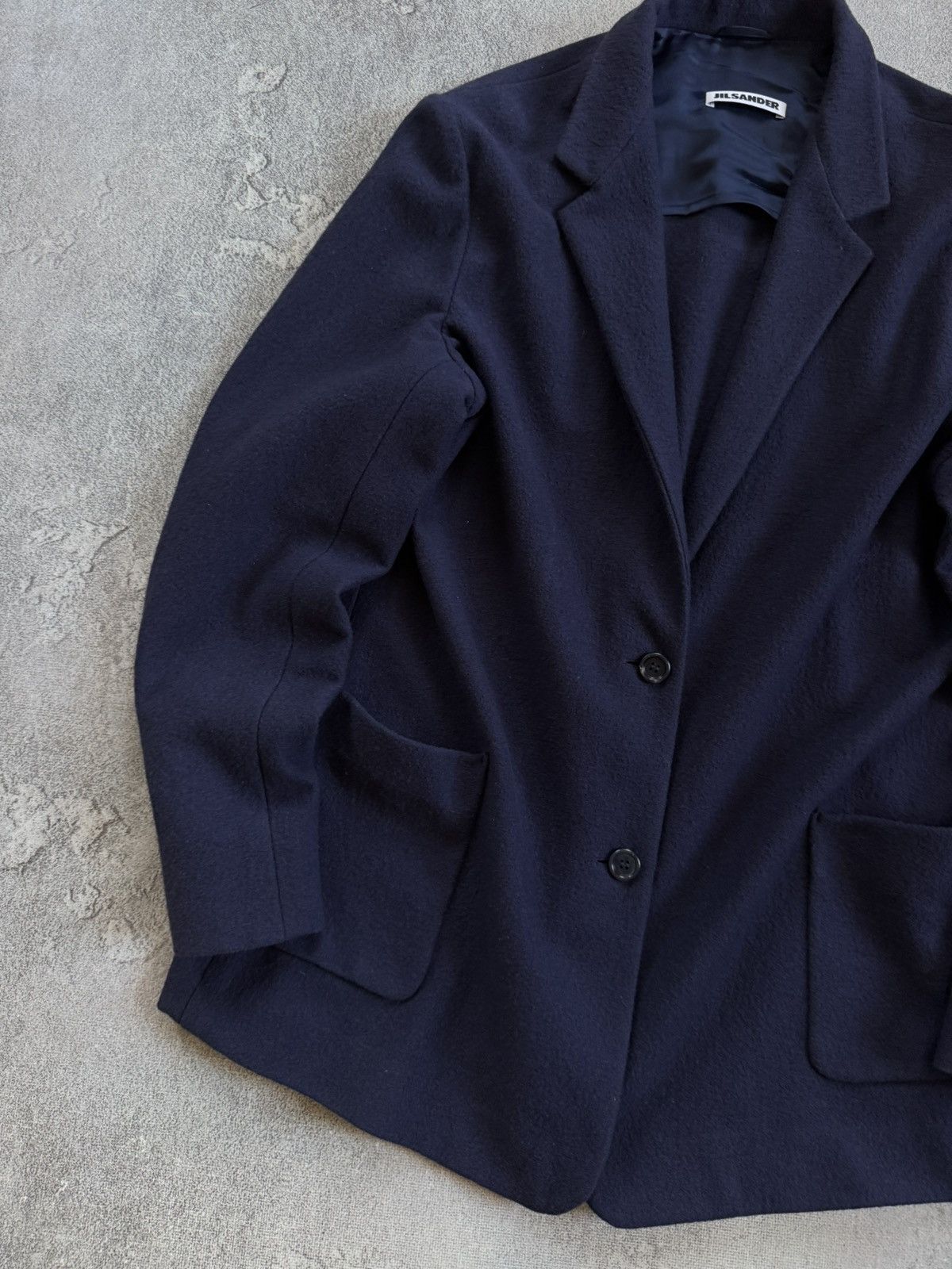 Jil Sander Jil sander wool blazer button up light casual jacket coat Size M / US 6-8 / IT 42-44 - 3 Thumbnail