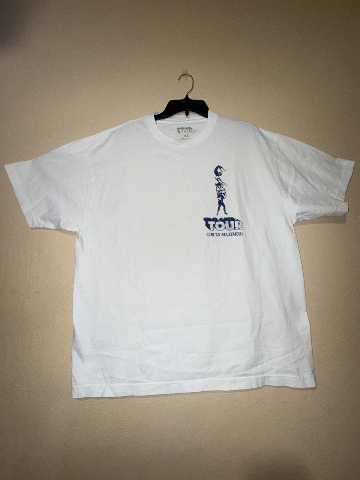 Travis Scott Travis Scott Utopia Circus Maximus Tour T-Shirt Nashville Size US XL / EU 56 / 4 - 3 Thumbnail