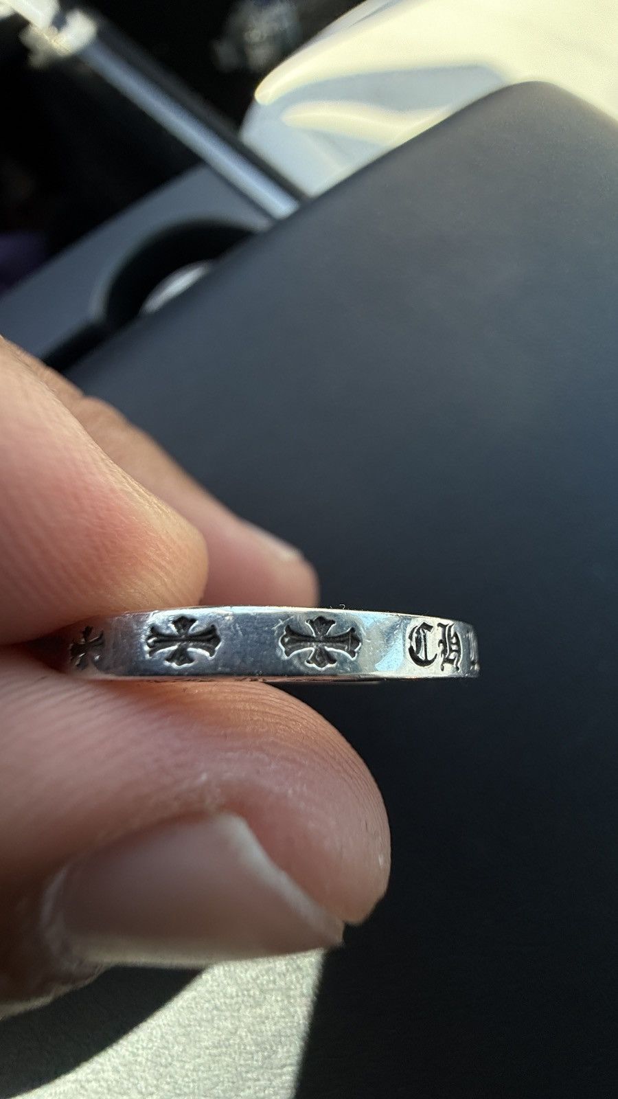 Chrome Hearts Chrome Hearts Las Vegas Spacer Ring - 7.5mm Size ONE SIZE - 15 Thumbnail
