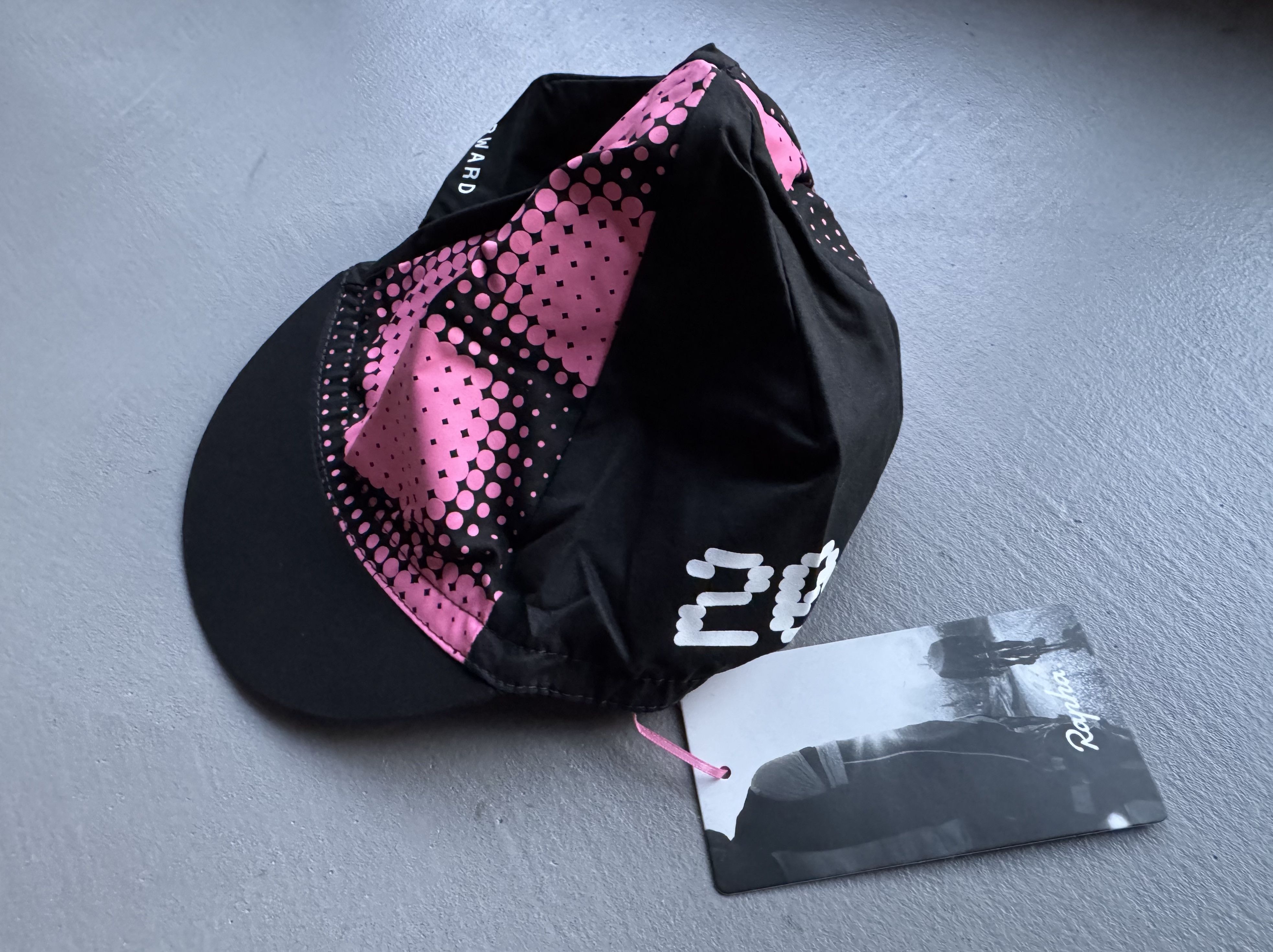 Rapha Rapha Past Forward Cycling Cap, Pink Black, One Size Size ONE SIZE - 2 Thumbnail