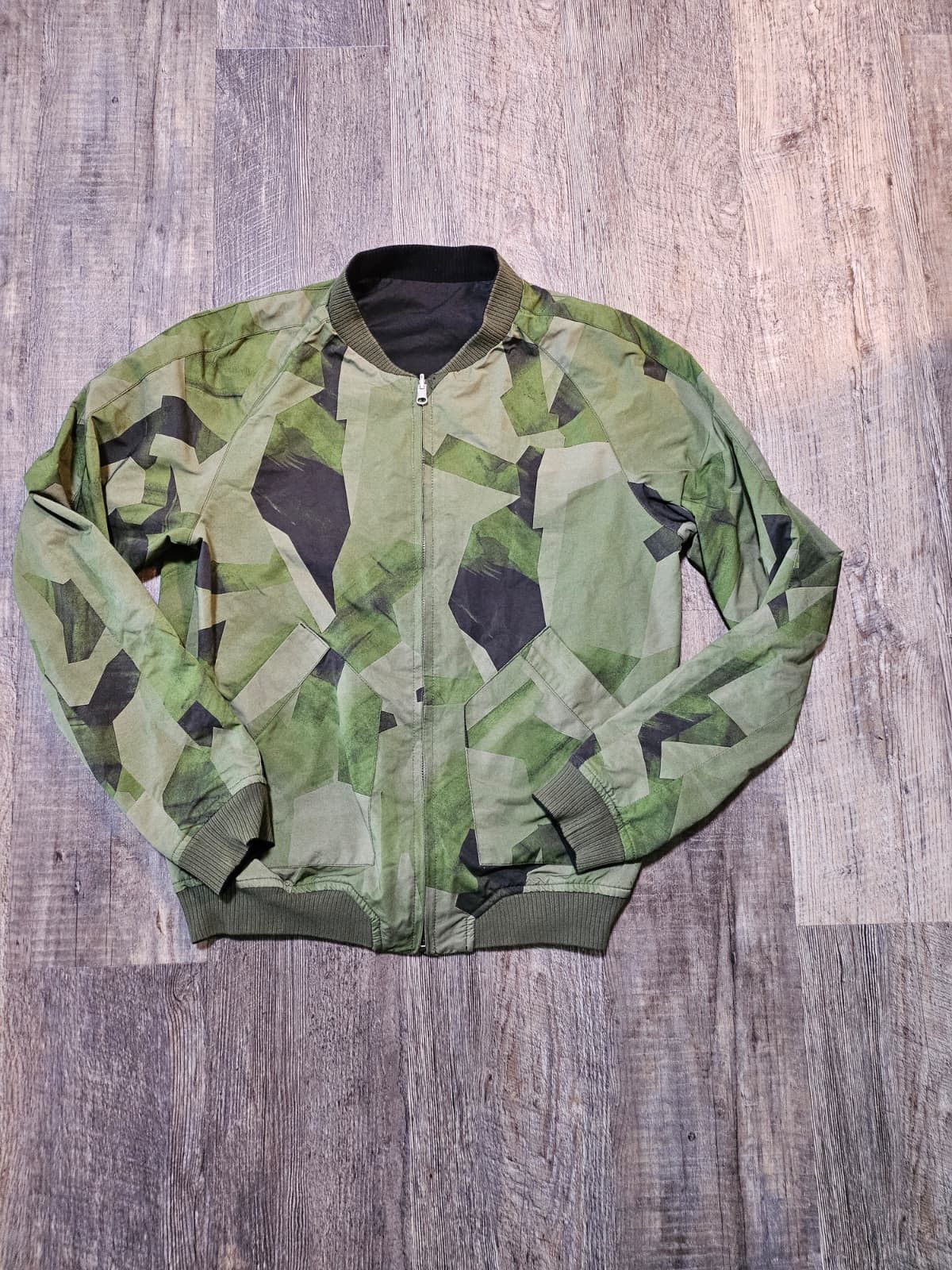 Nudie Jeans Waterproof Reversible Camo Bomber Size US M / EU 48-50 / 2 - 4 Thumbnail