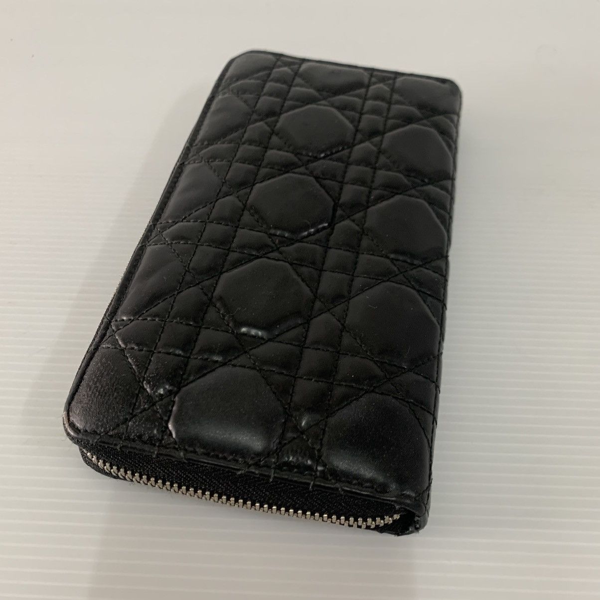 Dior Christian Dior Black Long Wallet Size ONE SIZE - 5 Thumbnail