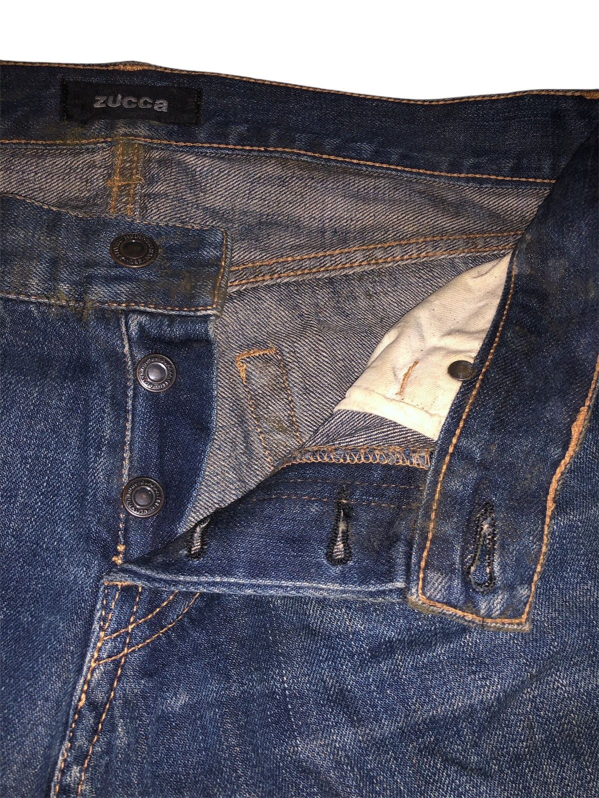 Issey Miyake × Vintage × Zucca VINTAGE DESIGNER ZUCCA JEANS ISSEY MIYAKE Size 32" / US 10 / IT 46 - 7 Thumbnail