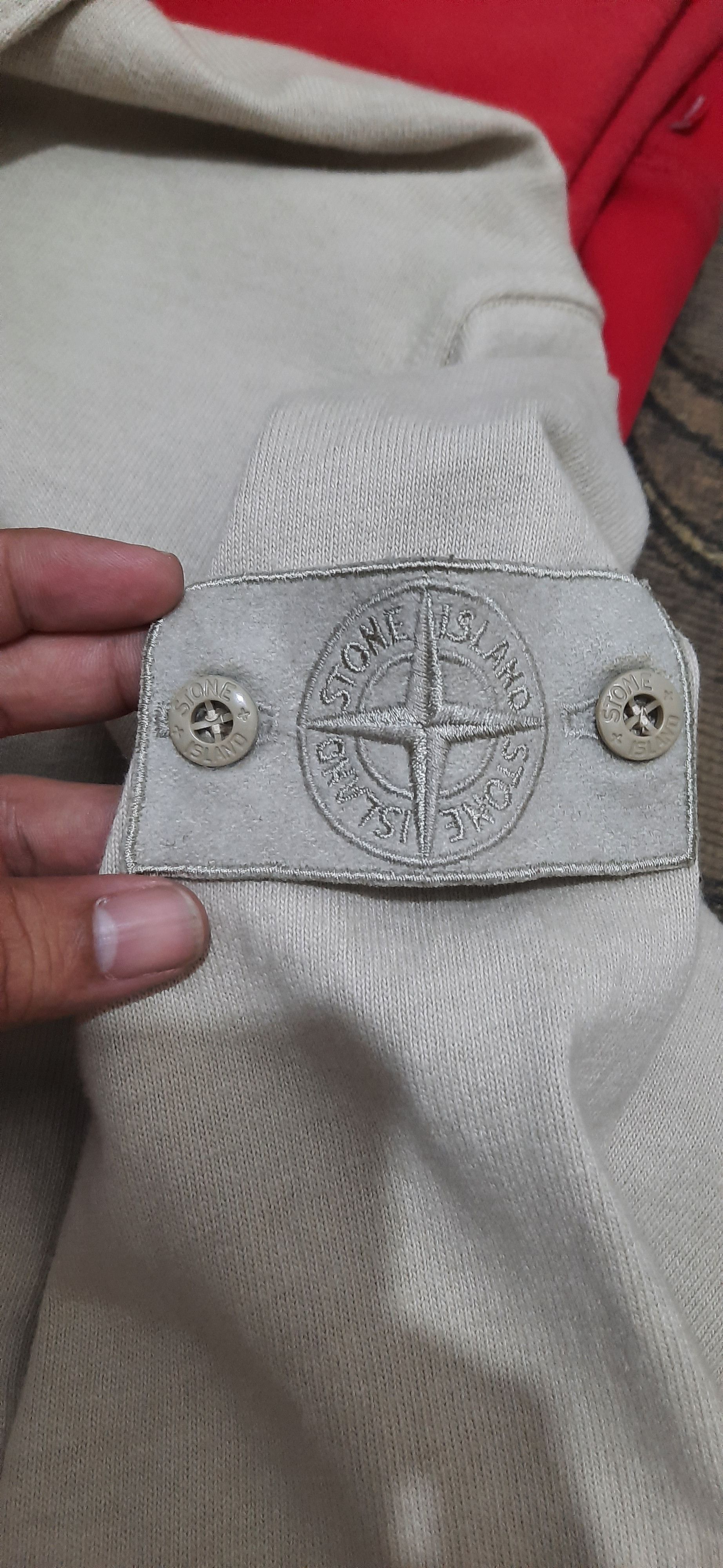 Stone Island Stone Island 2023 Beige Ghost Long sleeve Polo Size US XL / EU 56 / 4 - 4 Thumbnail