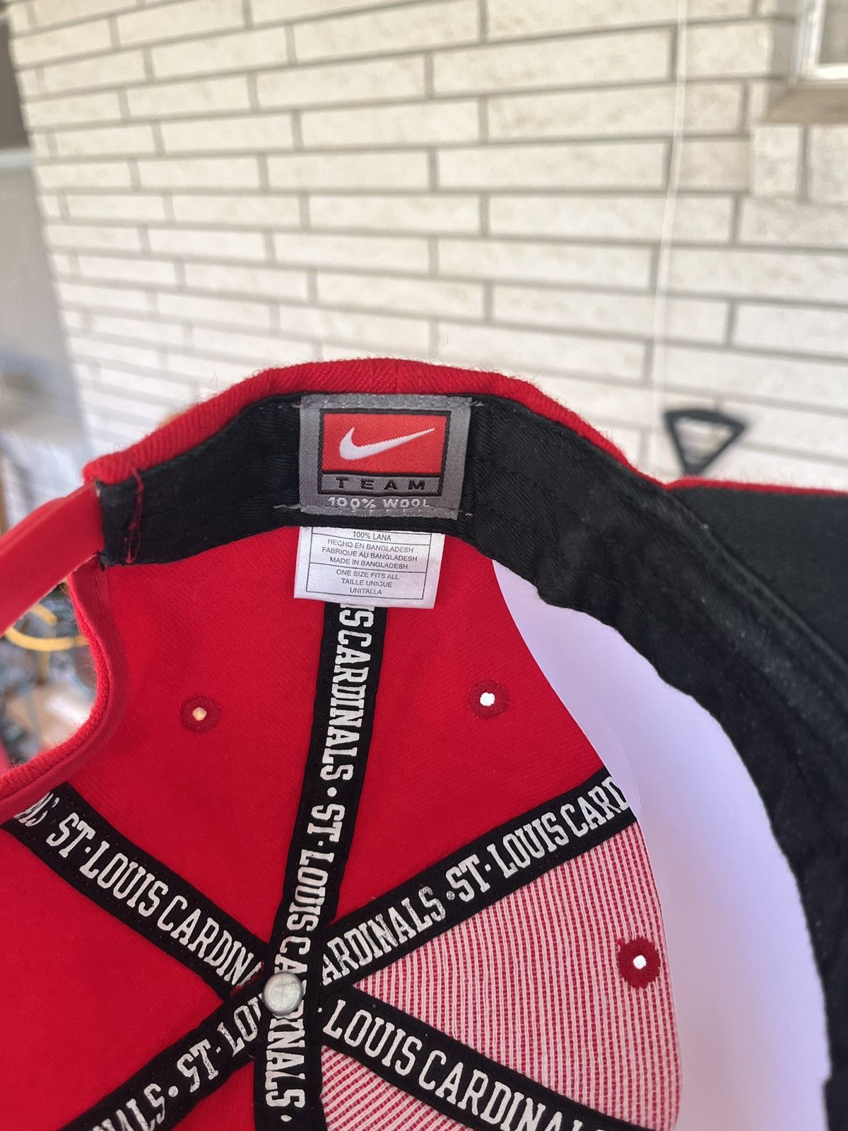 Sports Specialties Vintage Wool Nike St. Louis Cardinals MLB SnapBack Hat Size ONE SIZE - 3 Thumbnail