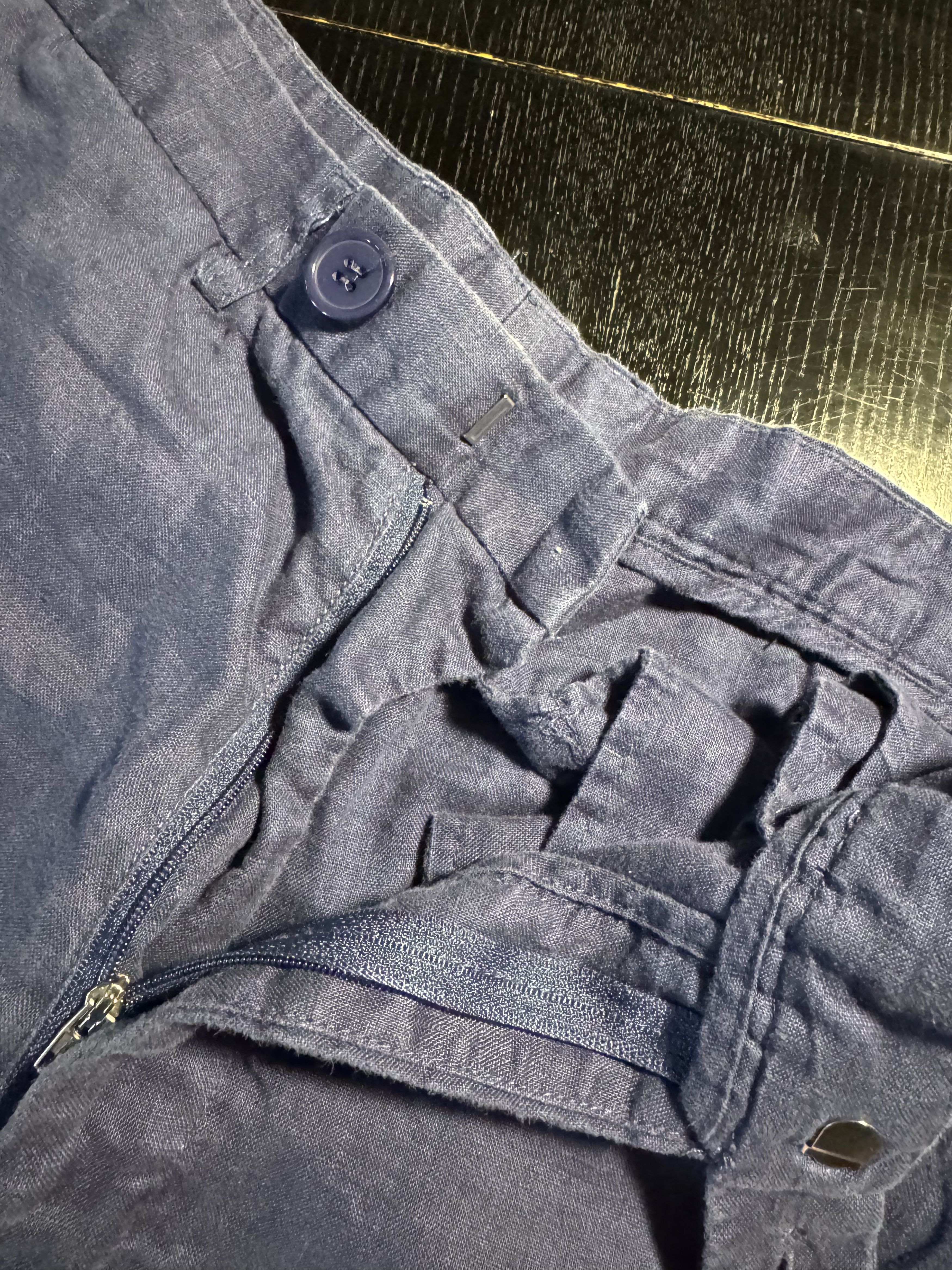 Felix Felix 100% Linen Pants Size US 32 / EU 48 - 2 Thumbnail
