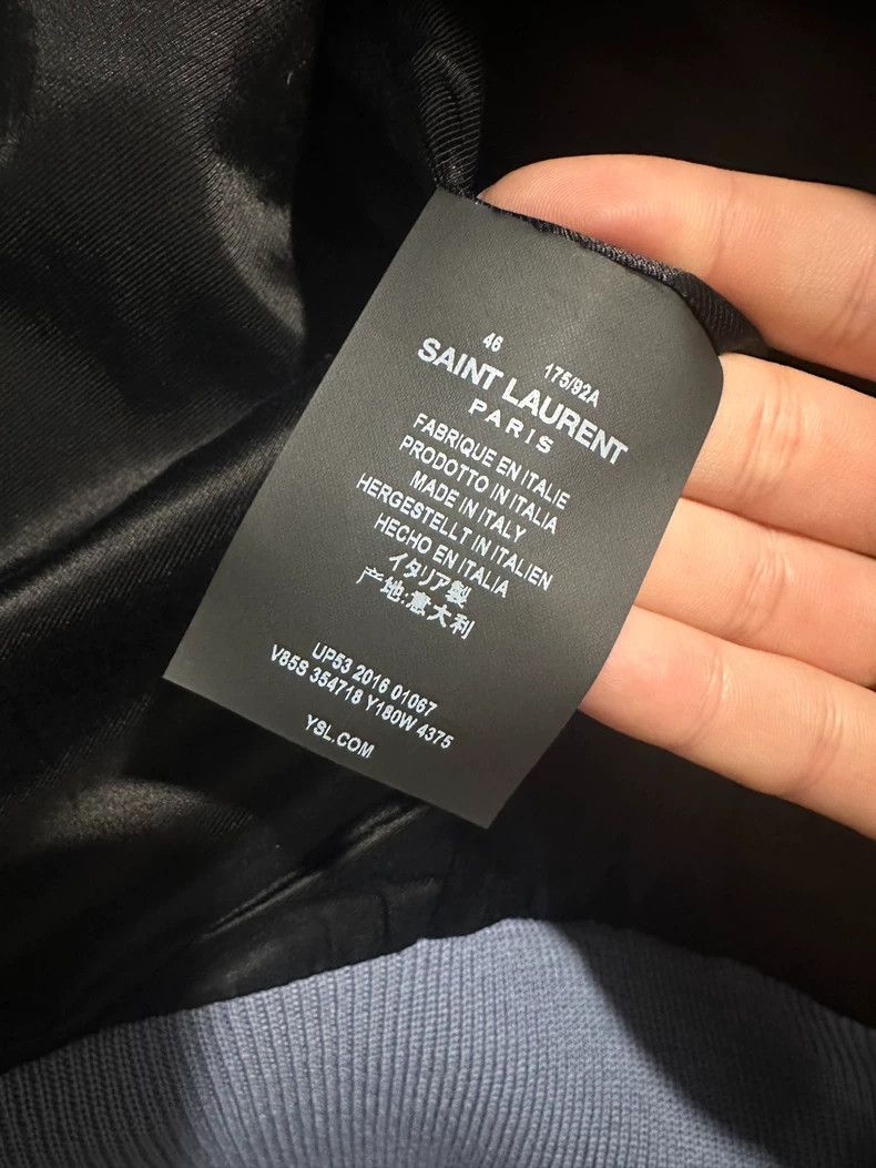 Yves Saint Laurent Saint LaruentClassic Blue Teddy jacket 2502-Nextarrow Size US S / EU 44-46 / 1 - 5 Thumbnail