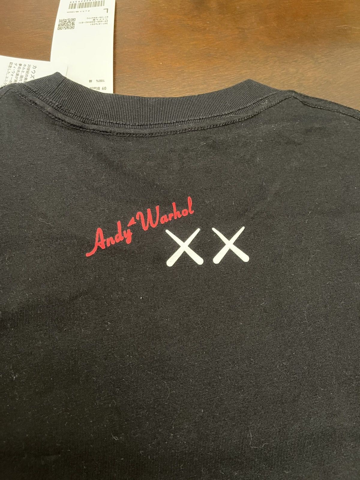 Kaws × Uniqlo KAWS + Warhol Uniqlo unisex T-shirt nwt Size US L / EU 52-54 / 3 - 3 Thumbnail