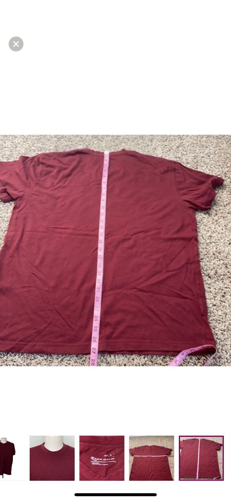 Tek Gear Tek gear large crewneck tee Size US L / EU 52-54 / 3 - 4 Thumbnail