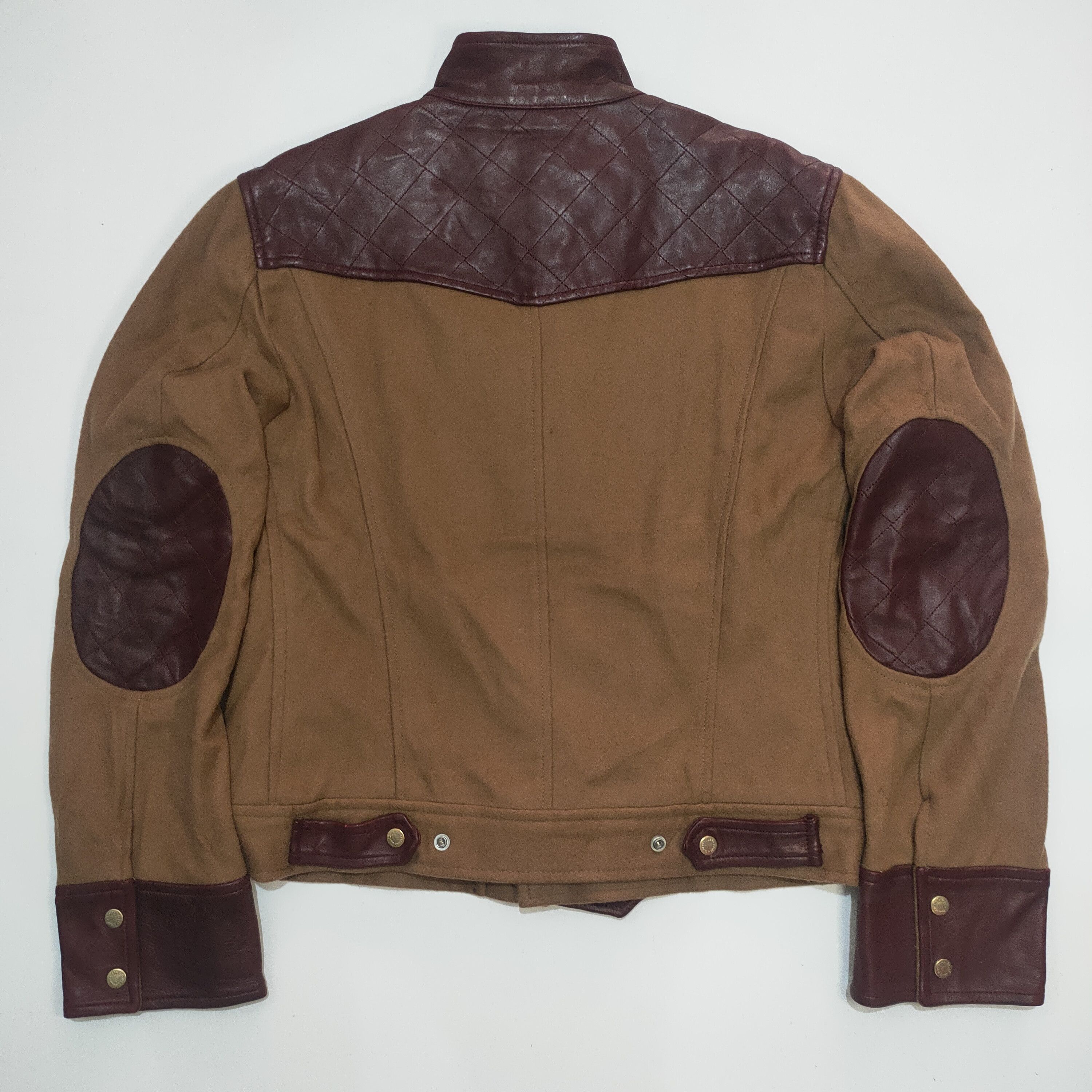 Dolce & Gabbana Dolce & Gabbana jacket combines canvas and leather accents. Size US S / EU 44-46 / 1 - 20 Thumbnail