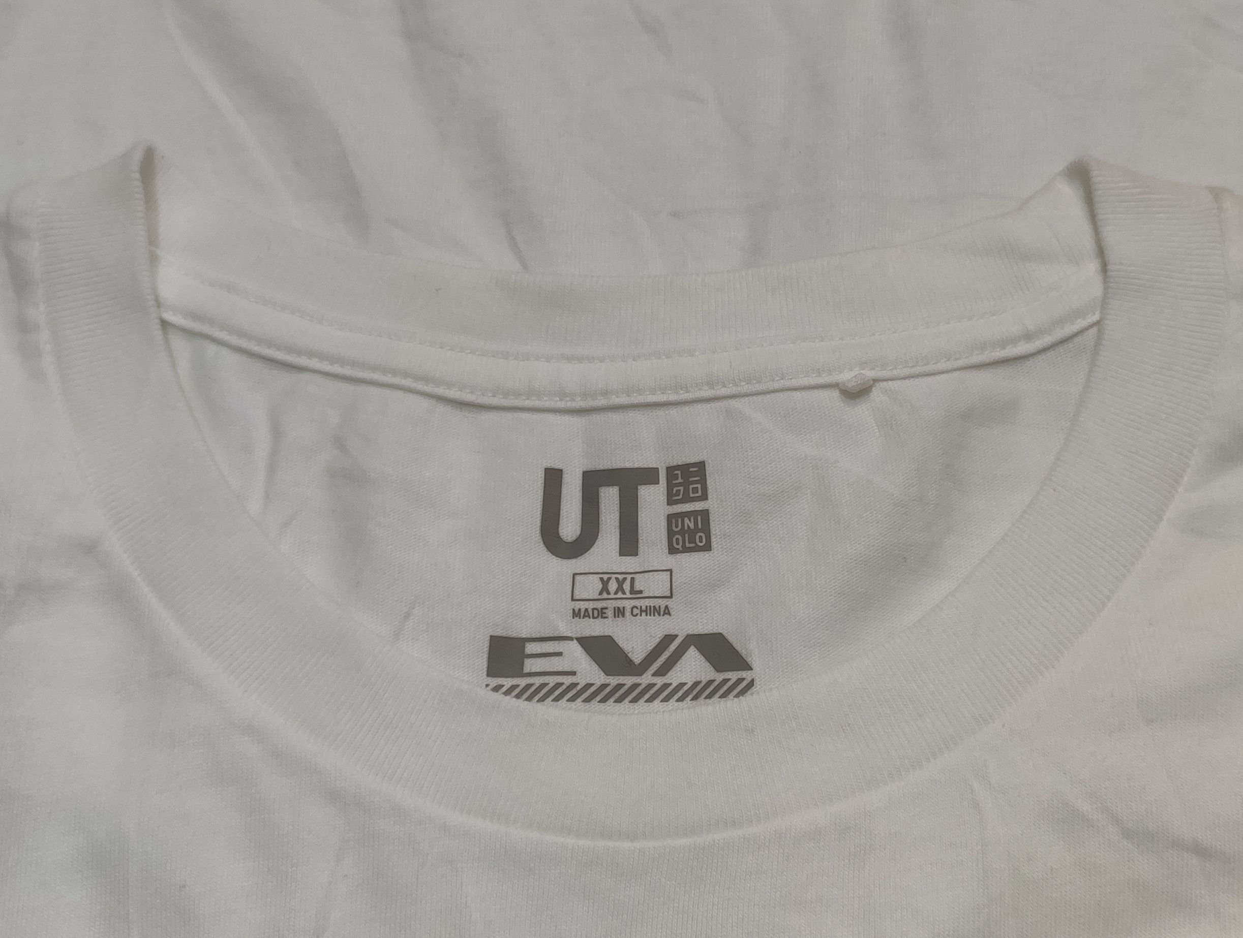 Anime Neon Genesis Evangelion Uniqlo T-shirt XXL fits XL Size US XXL / EU 58 / 5 - 2 Thumbnail
