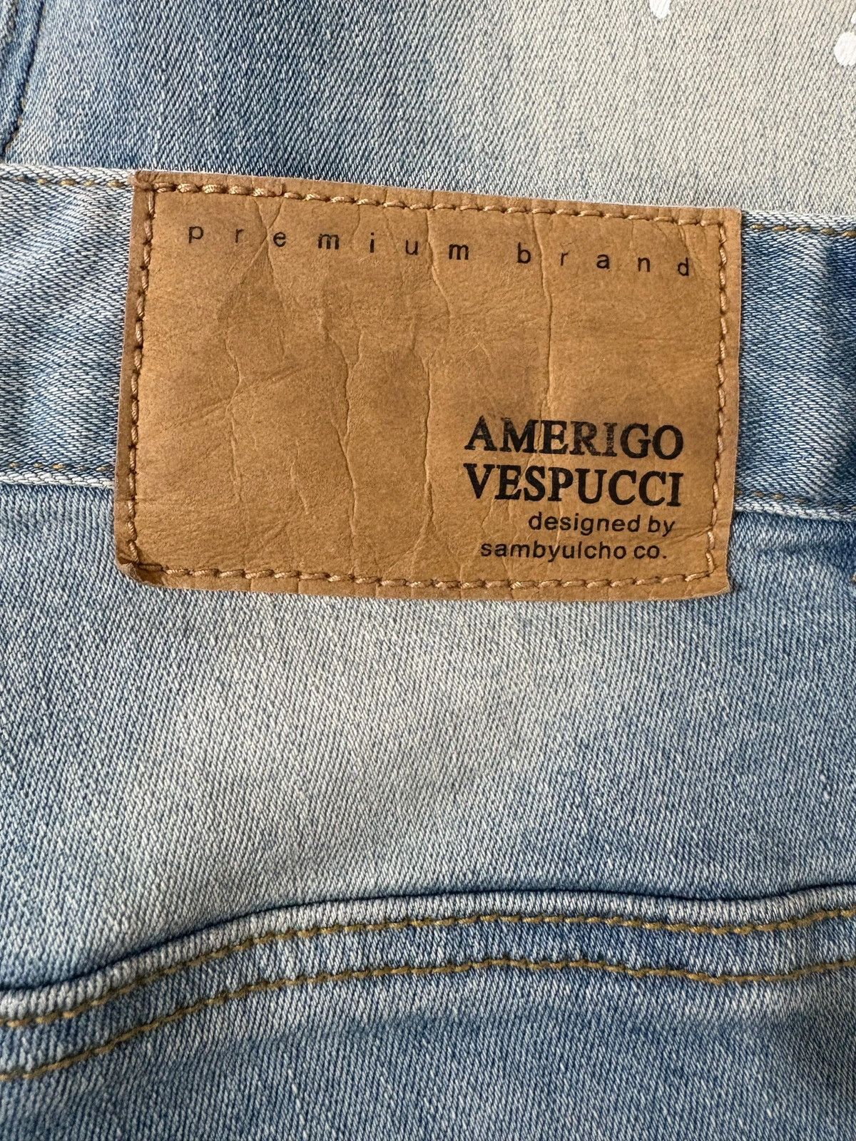 Japanese Brand Y2K x Streetwear x Amerigo vespucci Denim jeans Size US 38 / EU 54 - 4 Thumbnail