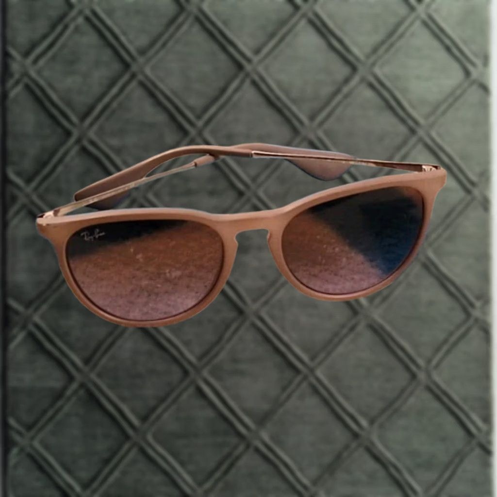Vintage Ray-Ban Erika Sunglasses Pink Purple Lavender Frames Only Size ONE SIZE - 1 Thumbnail