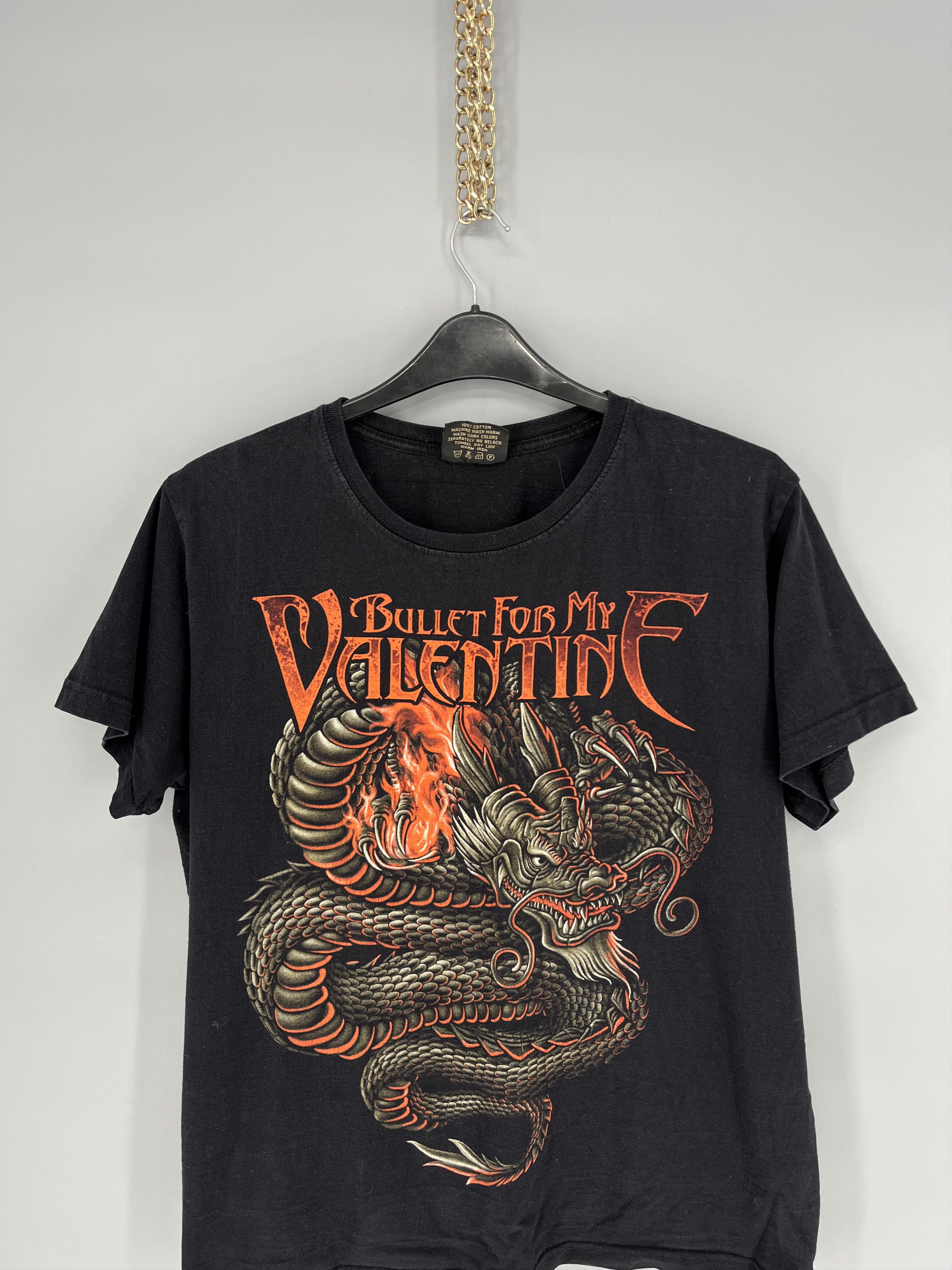 Band Tees Vintage Y2K Bullet For My Valentine Dragon Tee Band Rock tee Size US L / EU 52-54 / 3 - 5 Thumbnail