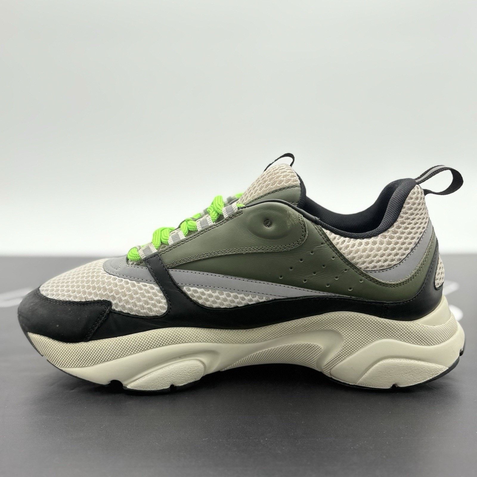 Dior Size 42 (9 US) - Dior B22 Sneaker ' Khaki Pistachio ' Size US 9 / EU 42 - 4 Thumbnail