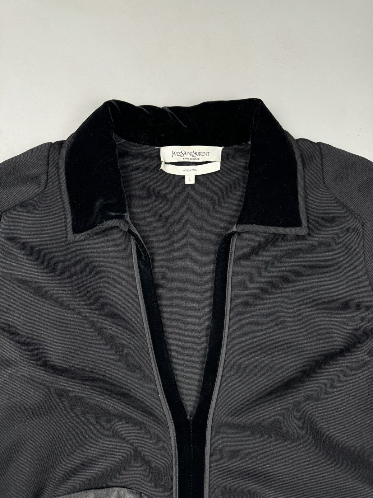 Vintage Yves Saint Laurent Rive Gauche Vintage Wool Dress Size L Size L / US 10 / IT 46 - 6 Thumbnail