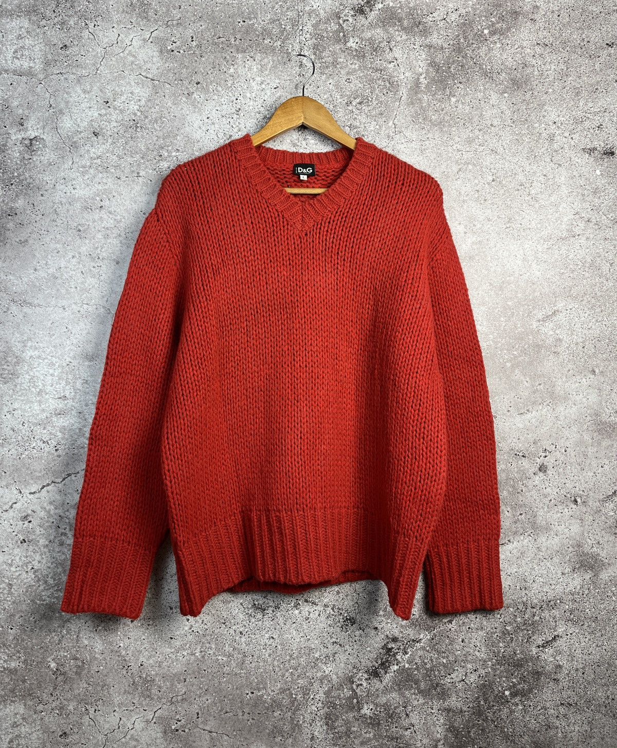 Dolce & Gabbana D&G Wool Sweater Size L / US 10 / IT 46 - 1 Thumbnail
