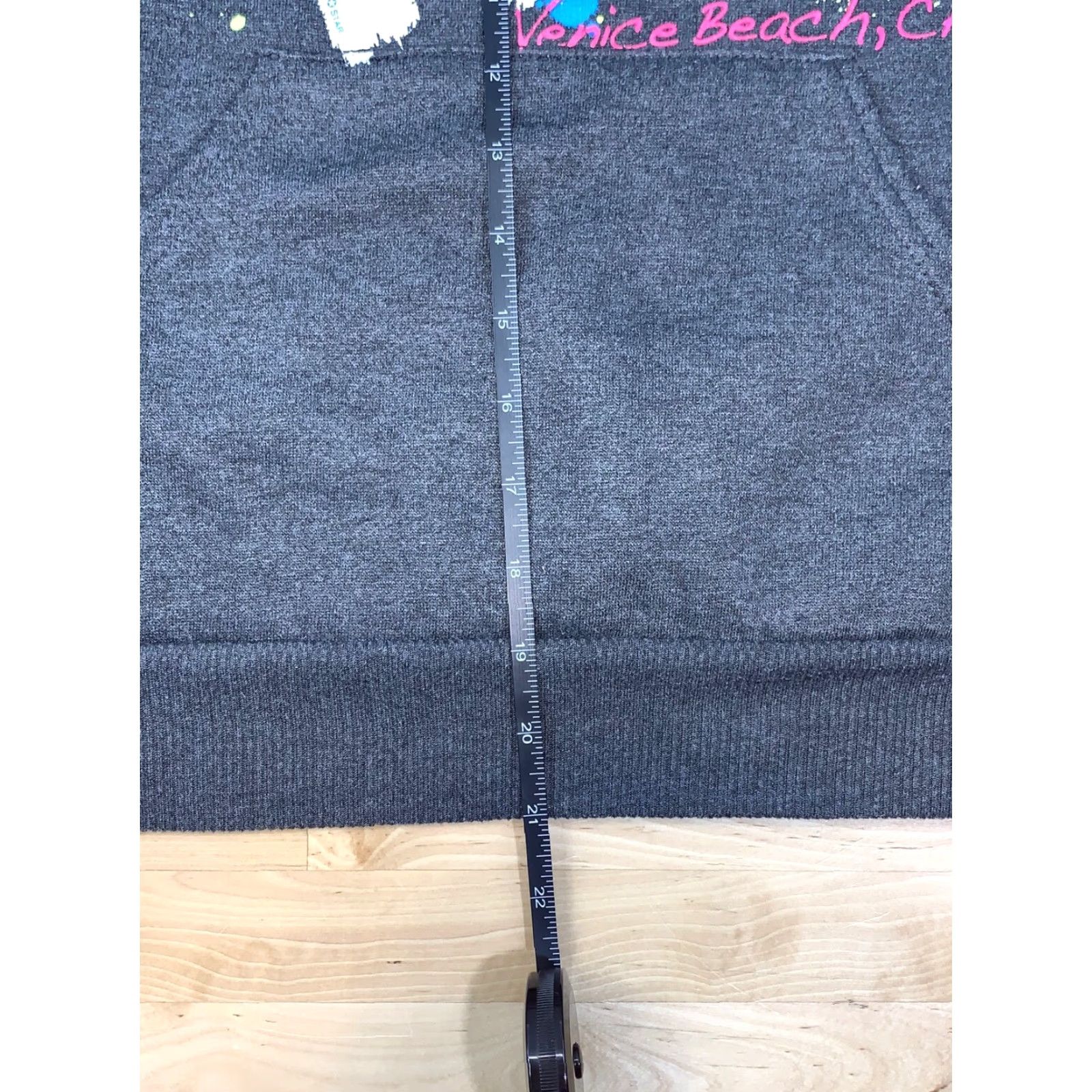 Vintage Hill Heavy Weight Hoodie Sweater Love Venice Beach Graphic Small # 2434 Size S / US 4 / IT 40 - 6 Thumbnail