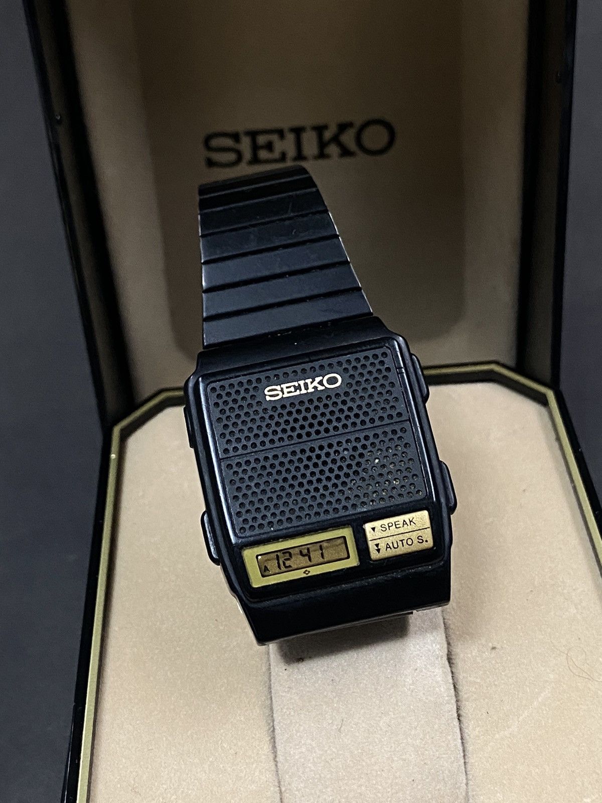 Vintage Rare Vintage SEIKO Talking Watch A9664010 Digital Watch. Grailed