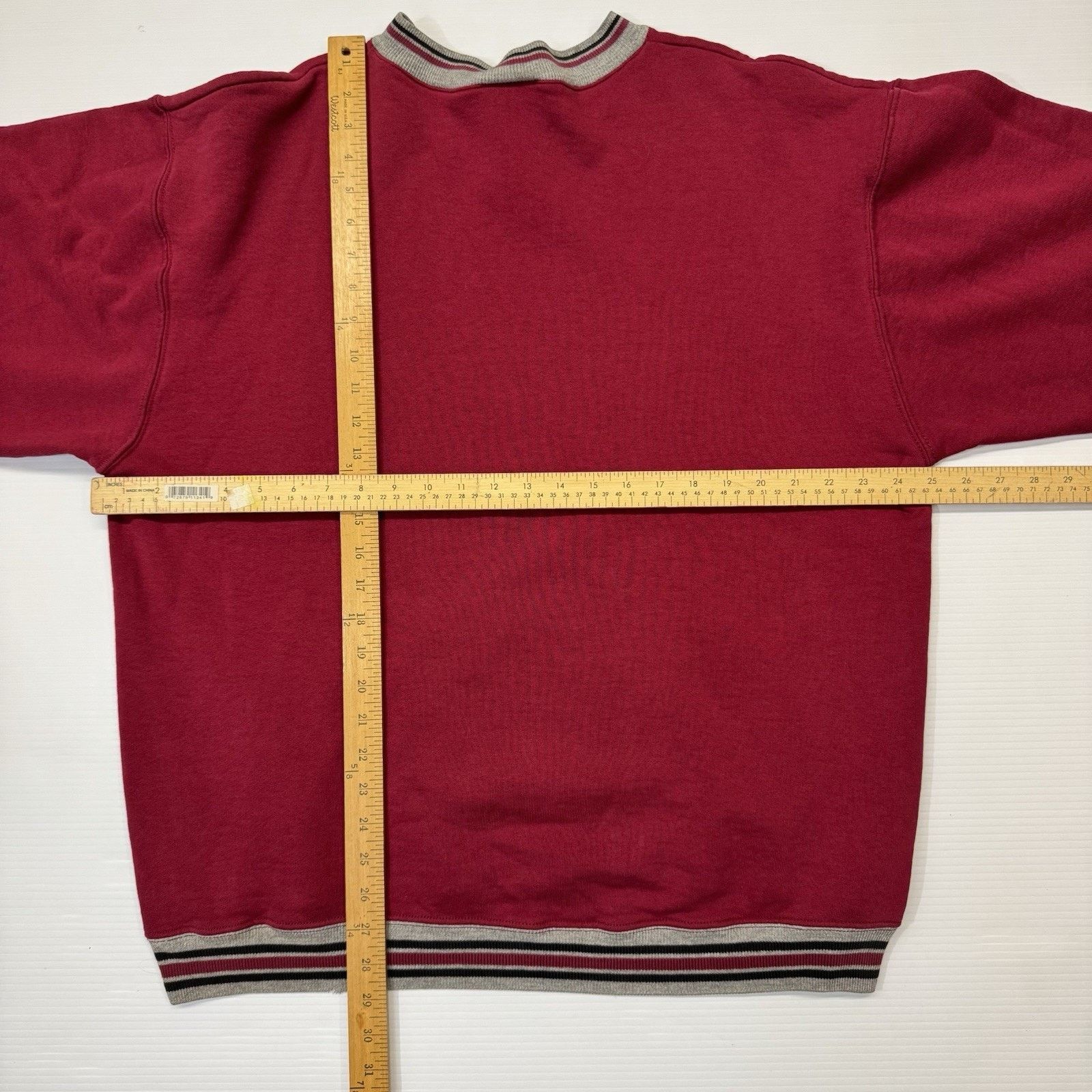 Wilson VTG Wilson Men's Red 1990’s Sweatshirt Size XL Varsity RED!! Size US XL / EU 56 / 4 - 10 Thumbnail