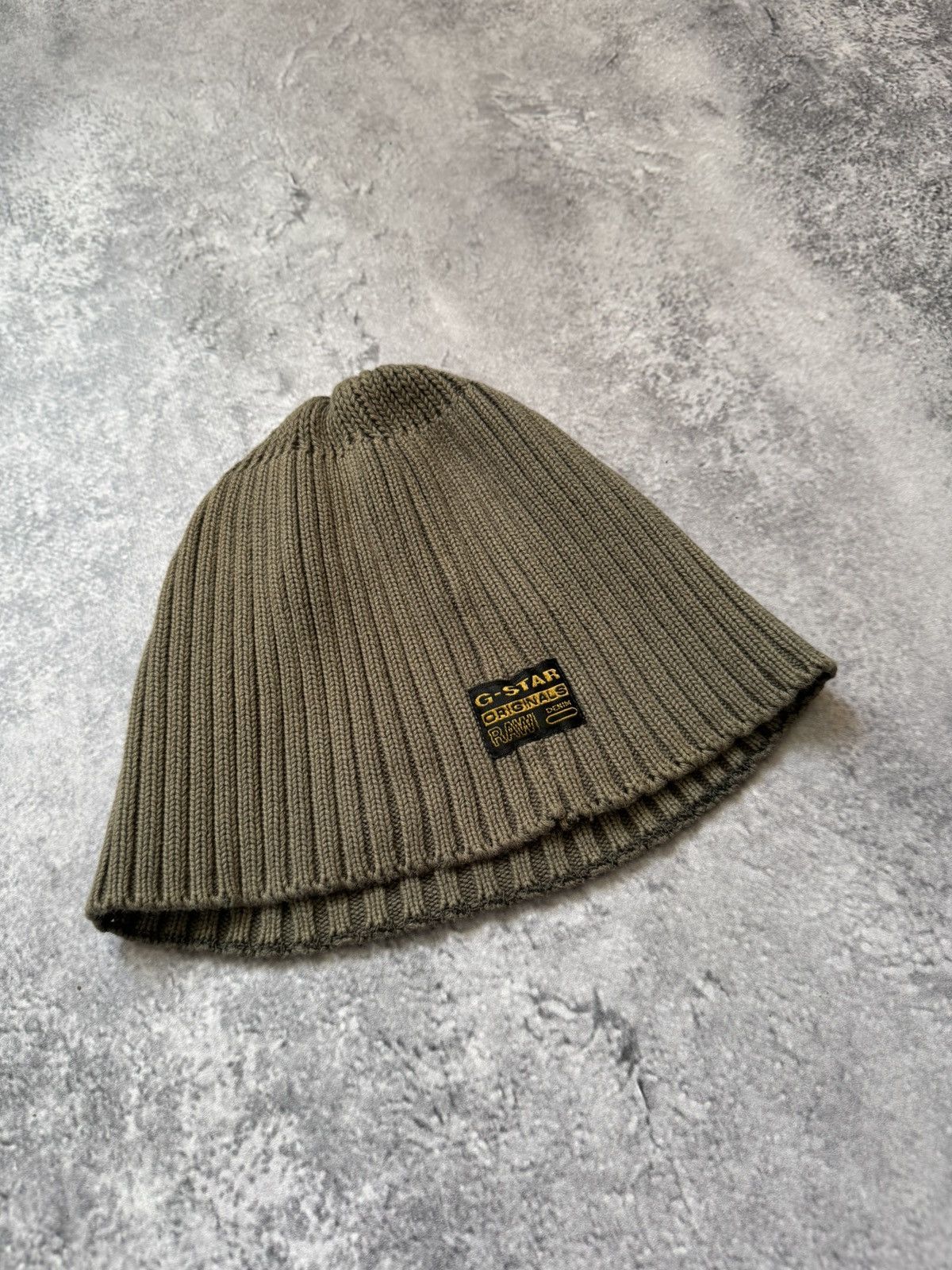 G-Star × Vintage G Star Raw Beanie Hat Size ONE SIZE - 2 Thumbnail
