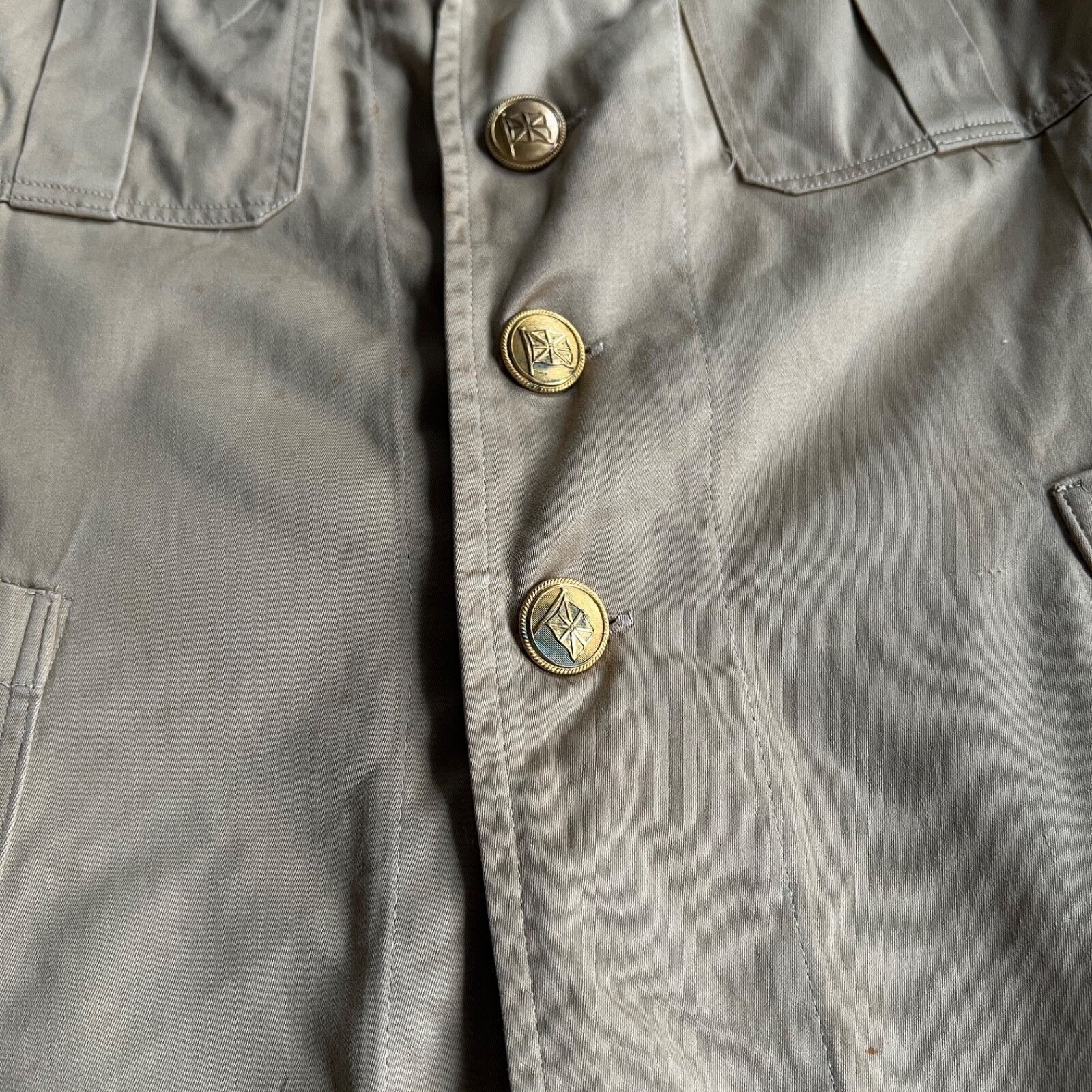 Vintage Ernst Brendler 60s Vintage German Military Jacket 8664AC Size US L / EU 52-54 / 3 - 4 Thumbnail