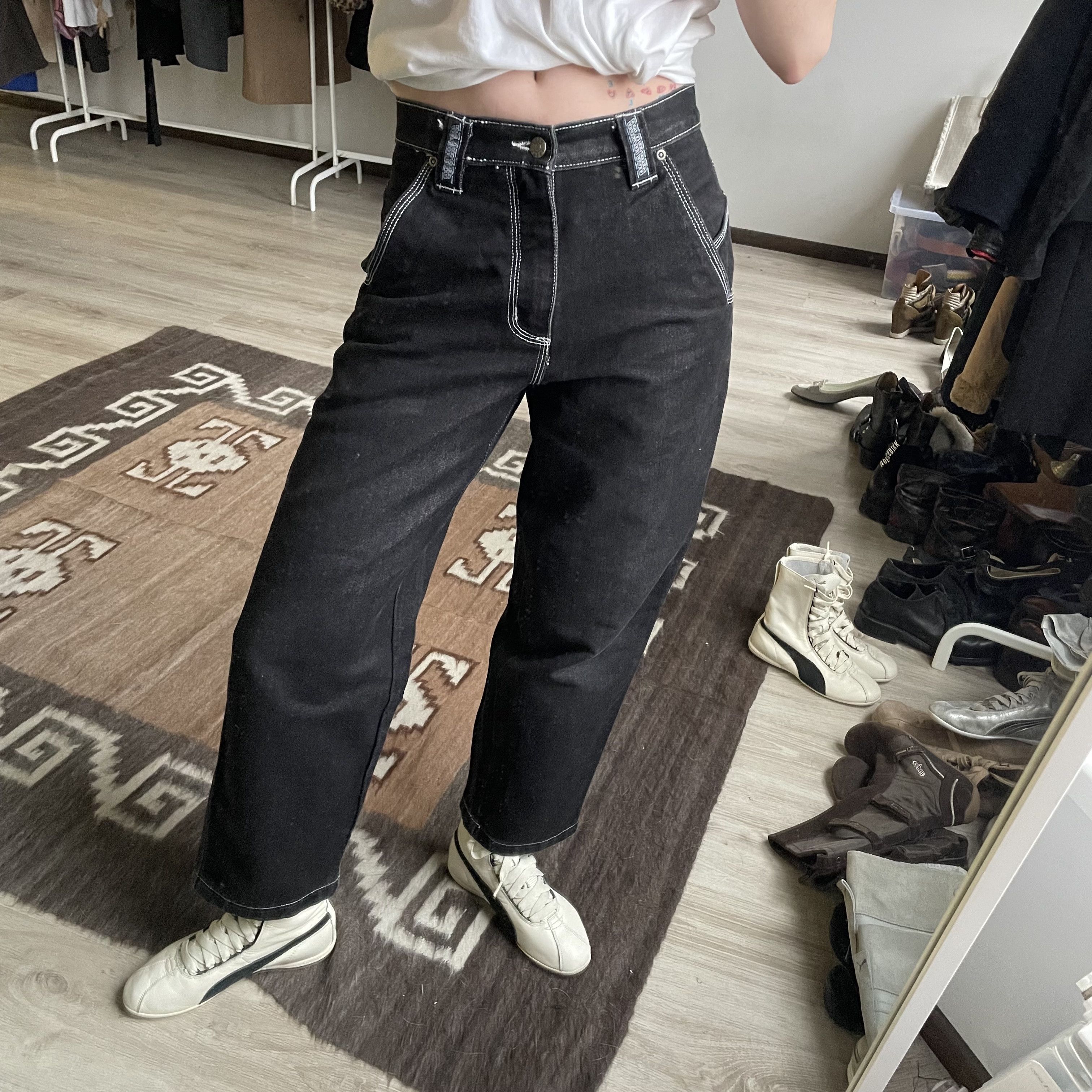 JNCO Download Jeans Vintage Baggy Jnco Style Denim Jeans 8134AC Size US 28 / EU 44 - 3 Thumbnail