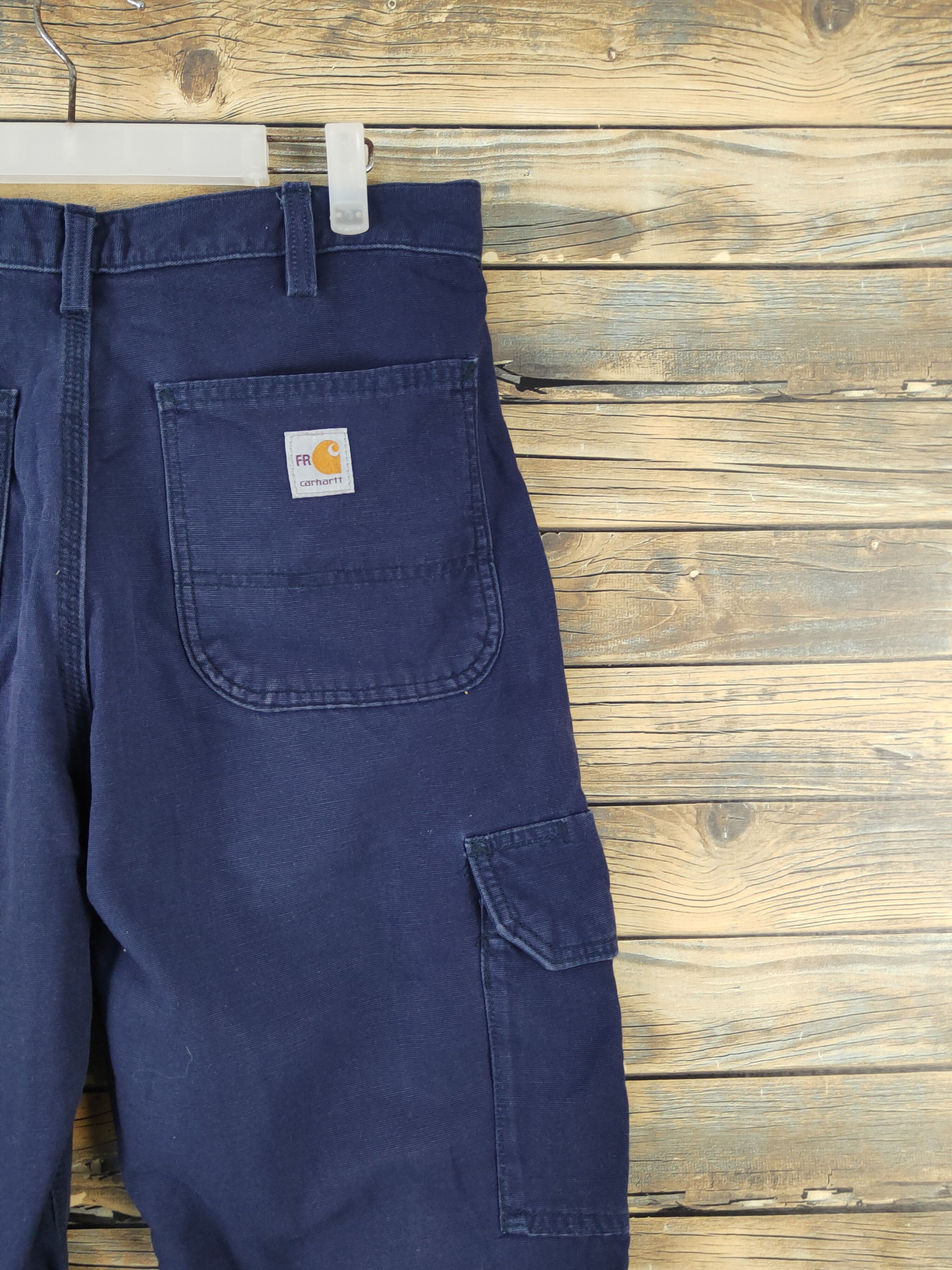 Carhartt DL FR Carhartt Navy Multipocket Tactical Cargo Pants #W1589 Size US 32 / EU 48 - 11 Thumbnail