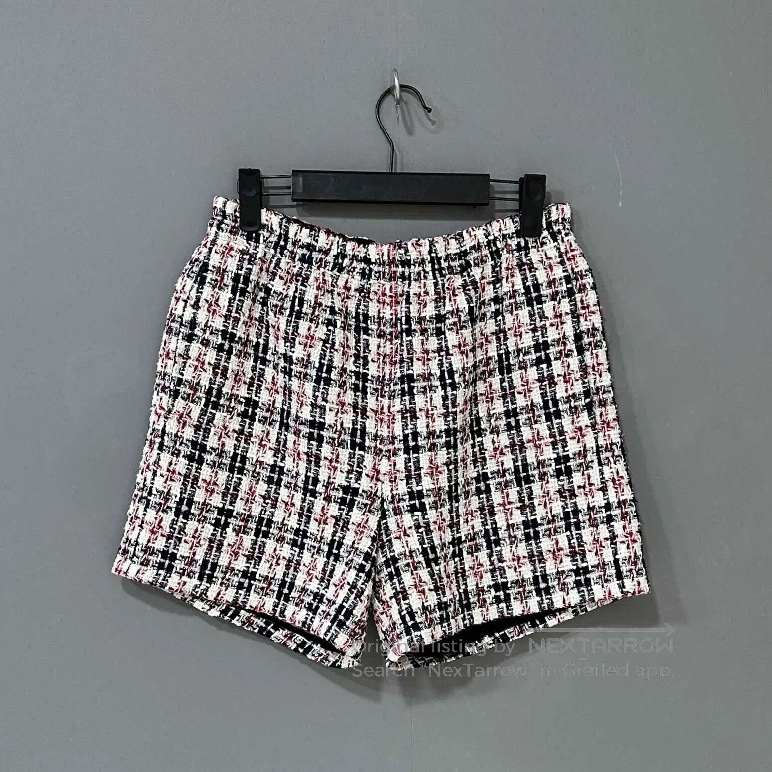 Chanel Gucci Woven Plaid Shorts. Size 41" - 1 Thumbnail
